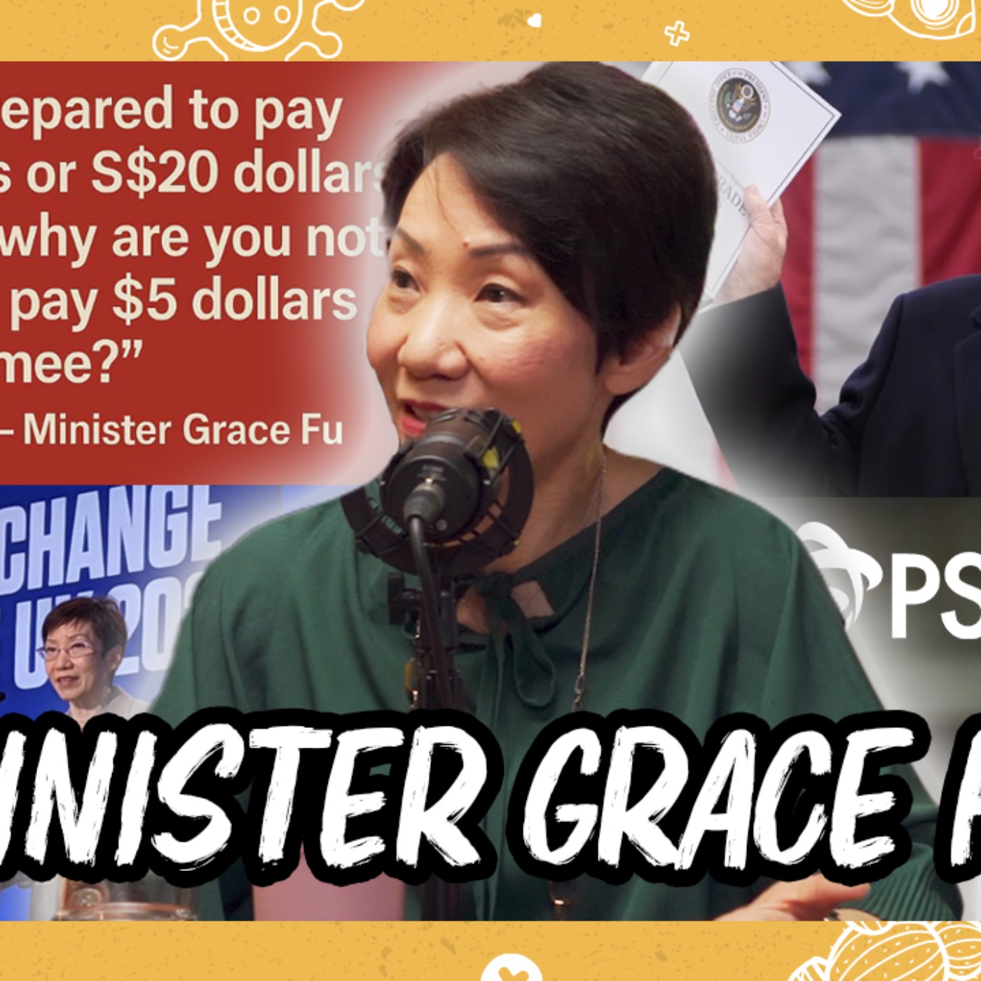 On Joining Politics, Rising Hawker Prices, US Tariffs and more...(ft. Grace Fu)