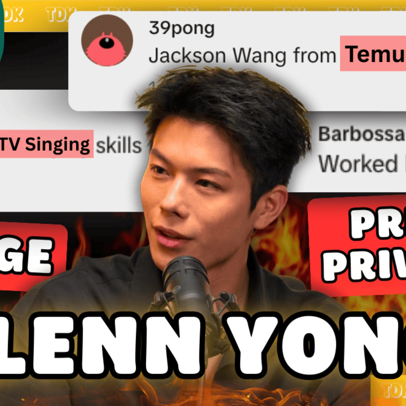 Why Singaporeans LOVE to HATE GLENN YONG
