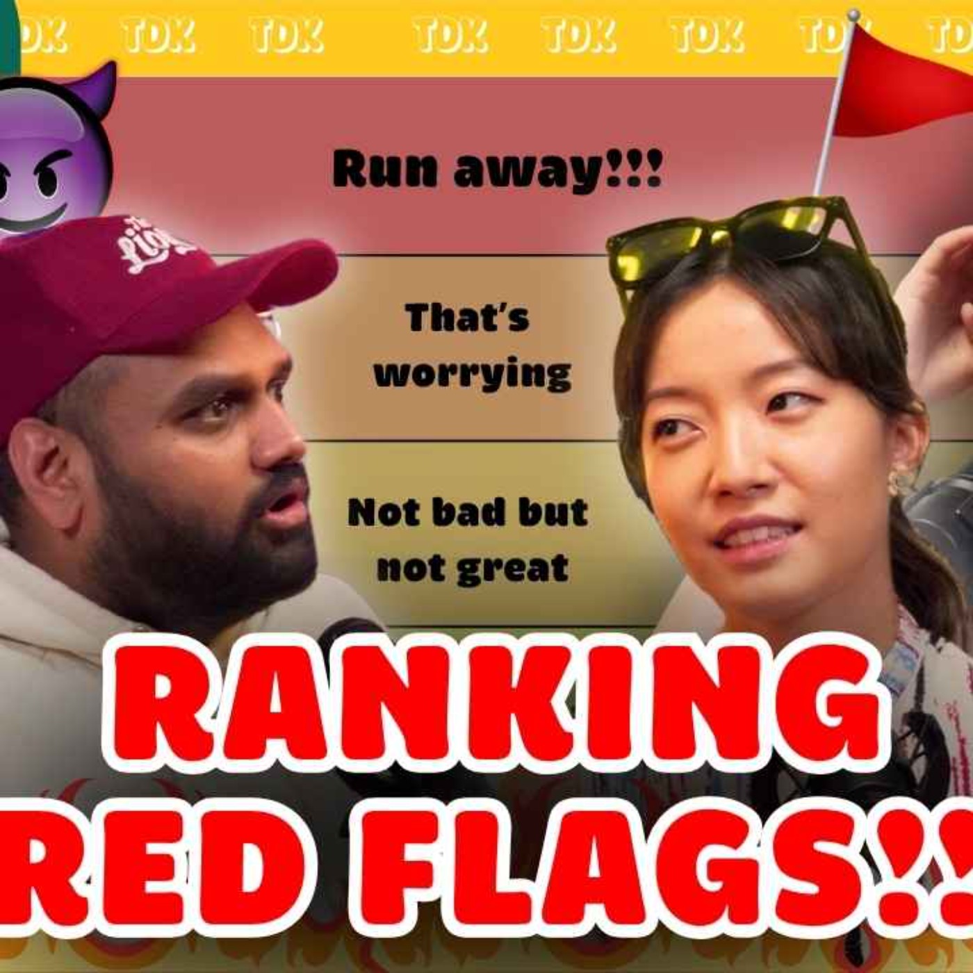 We Ranked The WORST SG MEN RED FLAGS!! (ft. Annette)