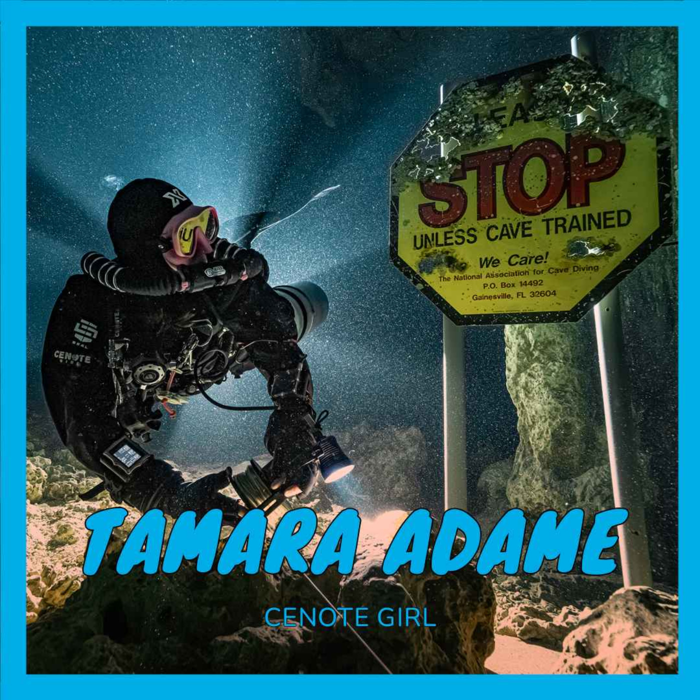 Tamara Adame (Cenote Girl) : plongée sidemount et recycleur dans les cénotes du Yucatán