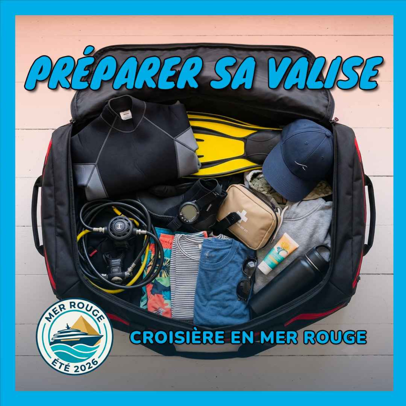 [Croisière en mer Rouge] Préparer sa valise : ce qu'il faut vraiment emporter (et ce qu'on oublie toujours) episode artwork
