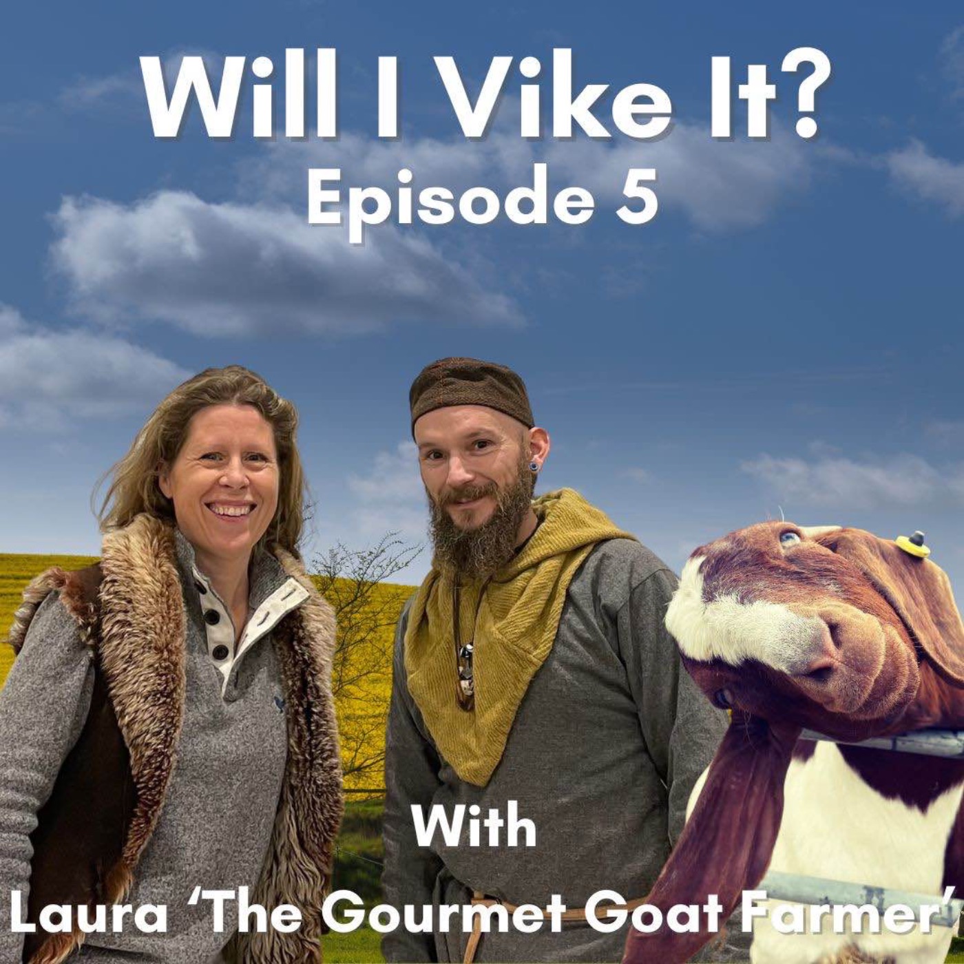 Laura 'The Gourmet Goat Farmer' in Avebury