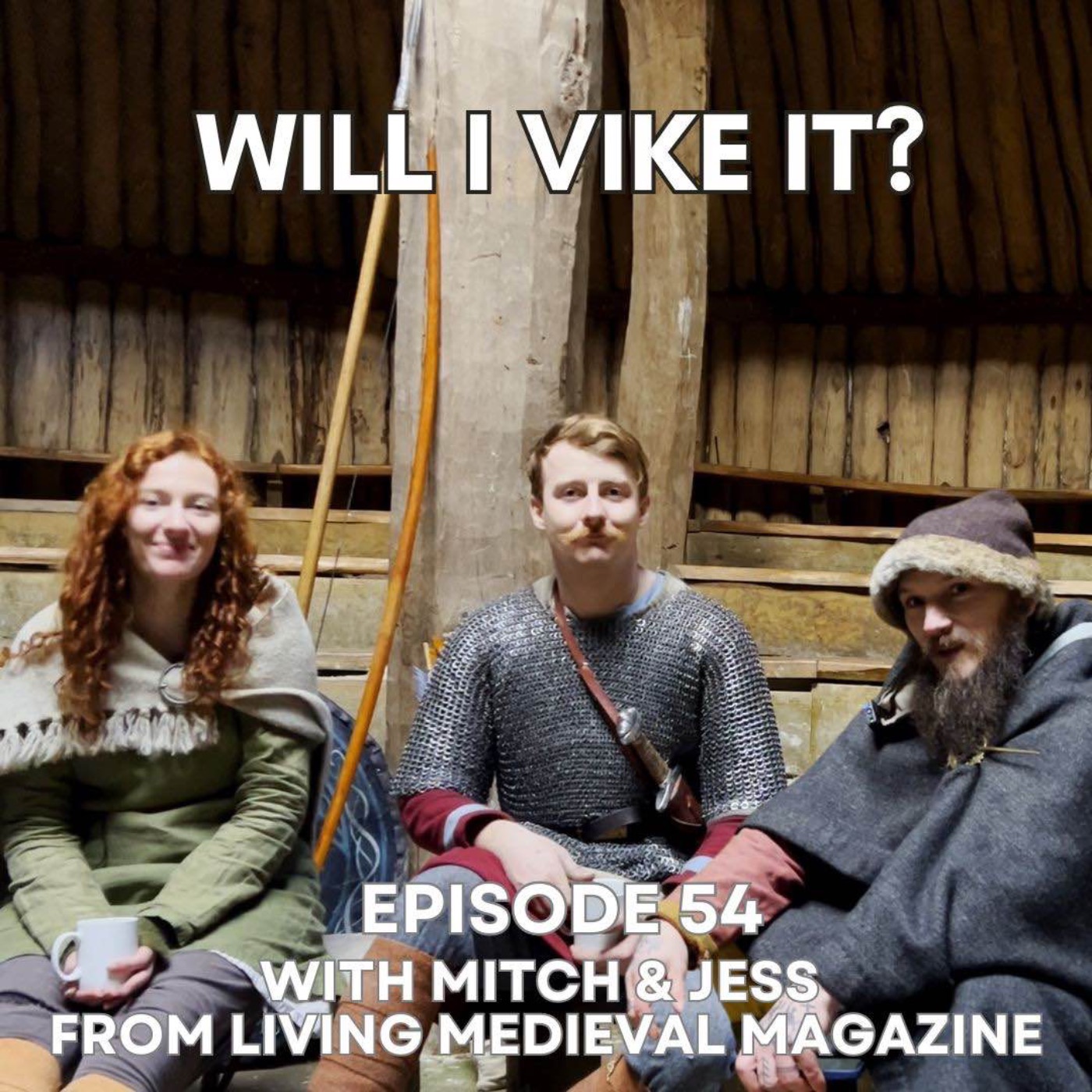 cover art for Mitch & Jess from Living Medieval magazine