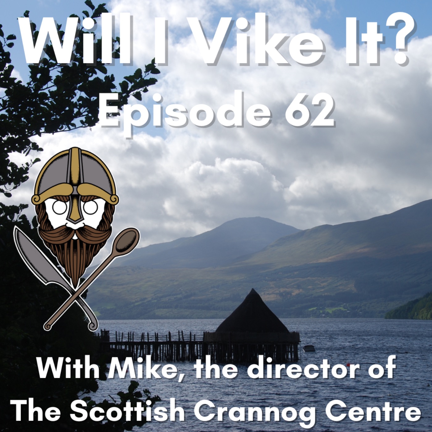 Mike, The Director of the Scottish Crannog Centre