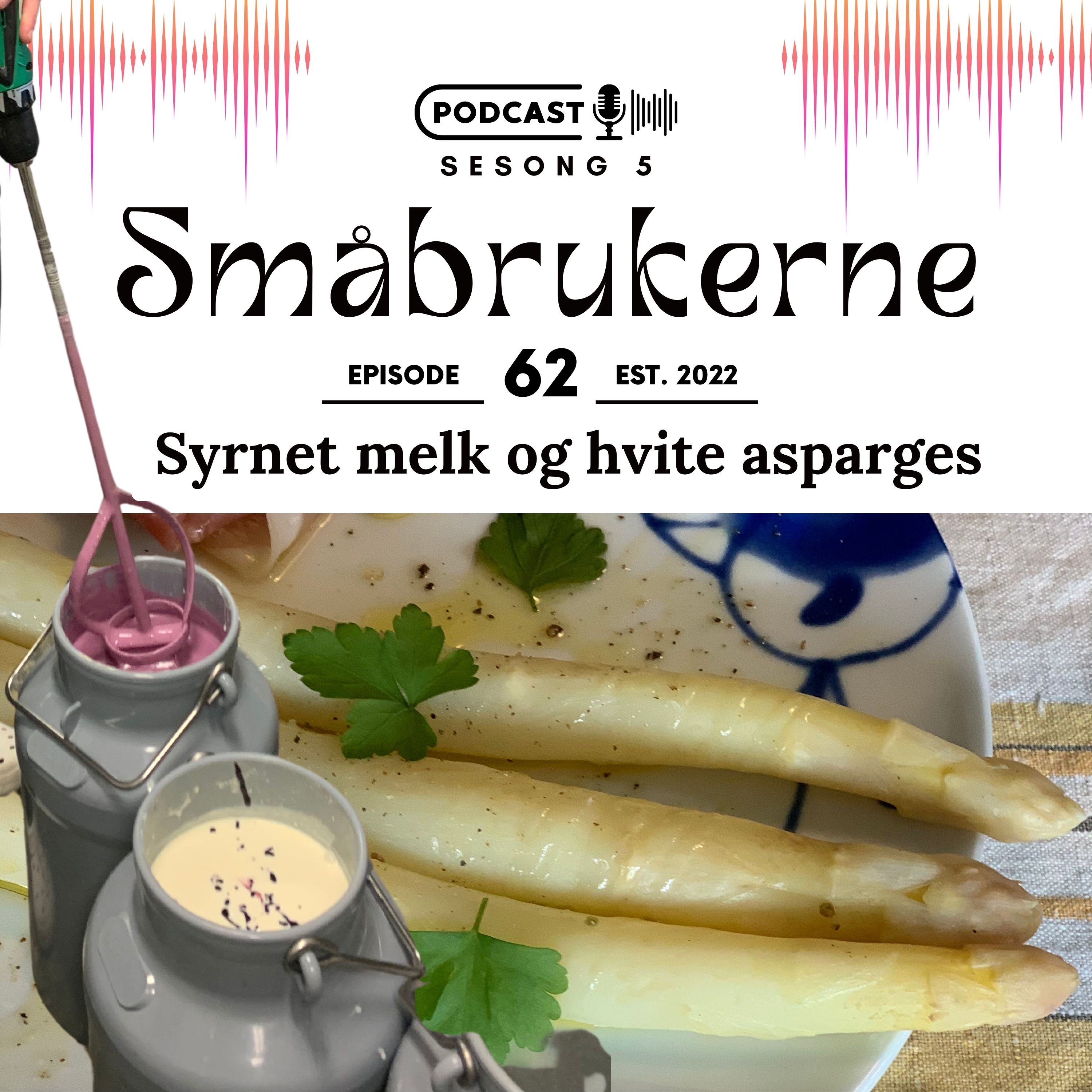 cover art for Syrnet melk og hvite asparges