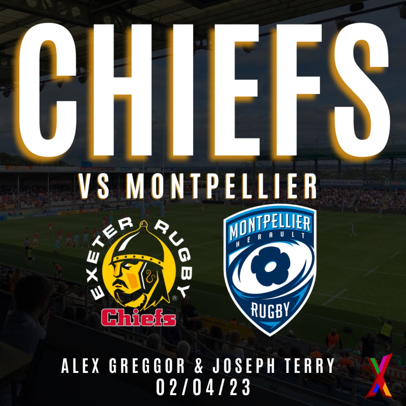Exeter Chiefs vs Montpellier - Alex Greggor & Jospeh Terry - 02/04/2023 episode artwork