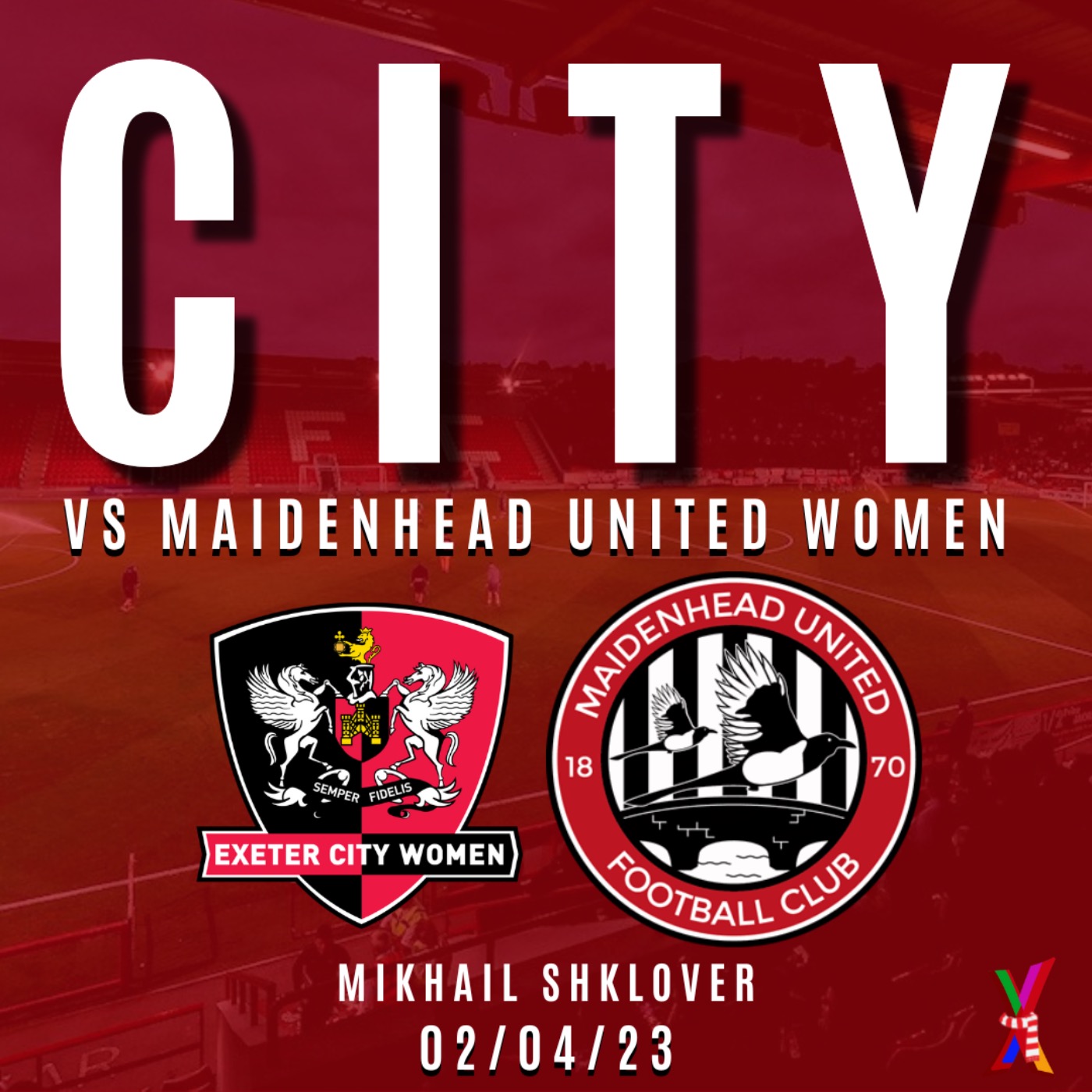 Exeter City Women vs Maidenhead United Women - Mikhail Shklover - 02/04/2023 episode artwork
