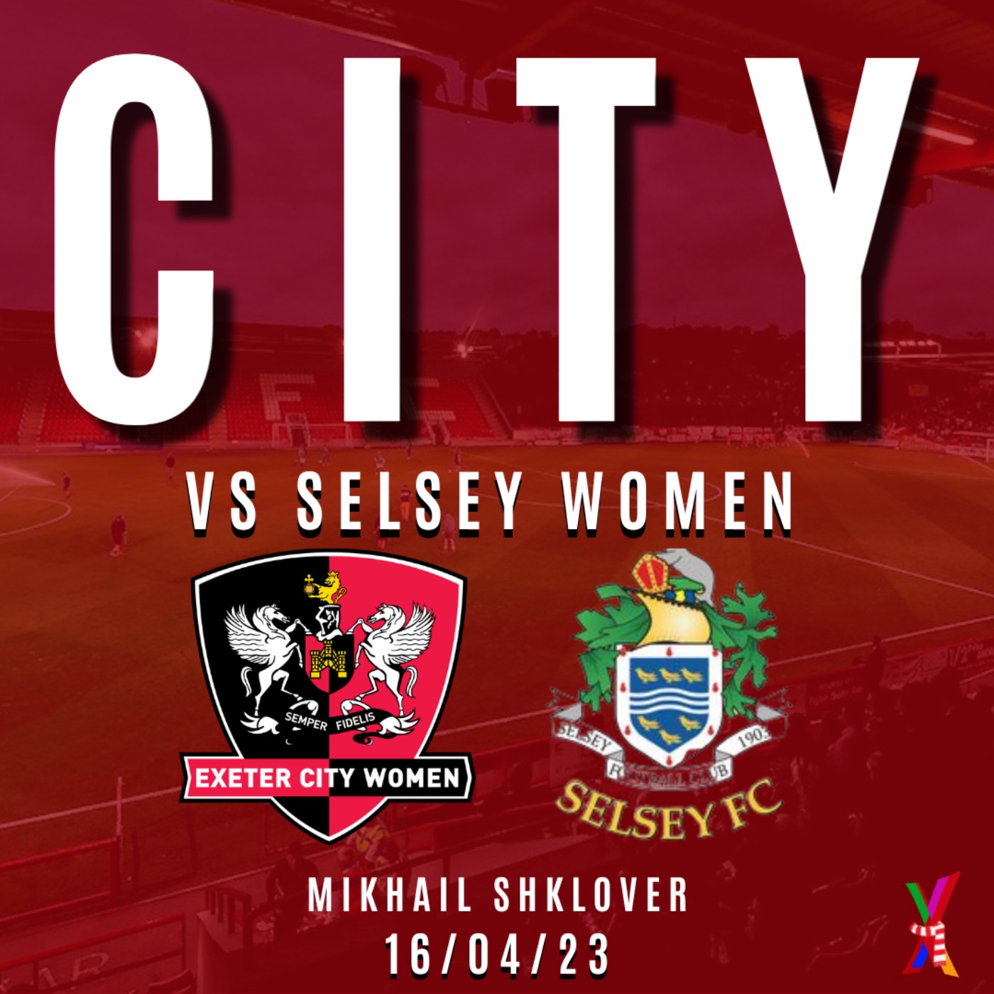 Exeter City Women vs Selsey FC - Mikhail Shklover - 16/04/2023 episode artwork