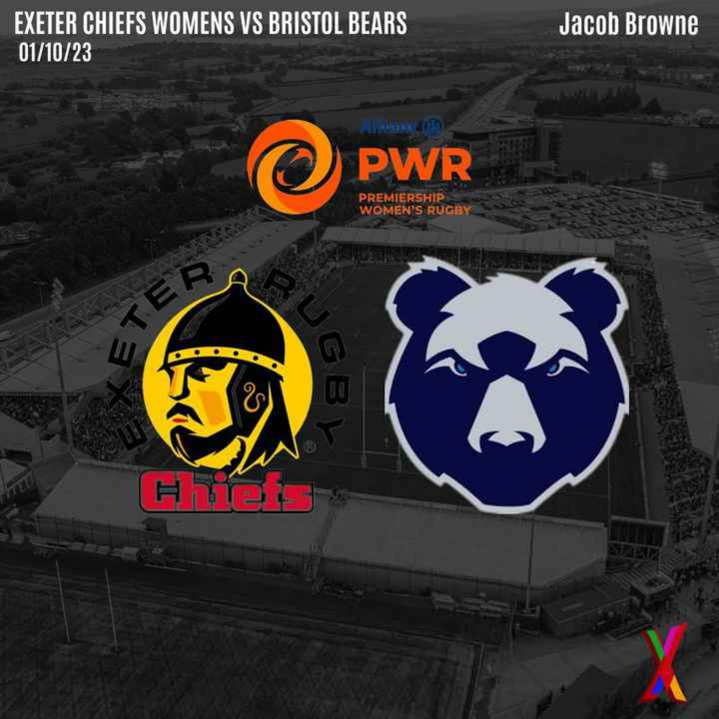Exeter Chiefs Women v Bristol Bears - Jacob Browne - 01/10/23 episode artwork