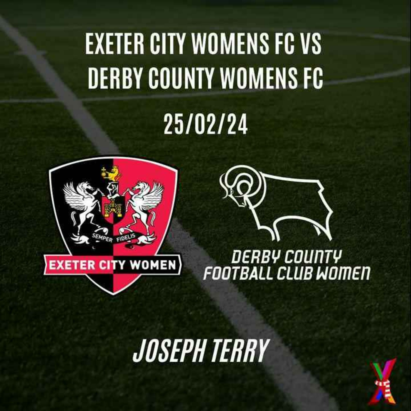 Exeter City Women v Derby County - 25/02/24 - Joseph Terry episode artwork
