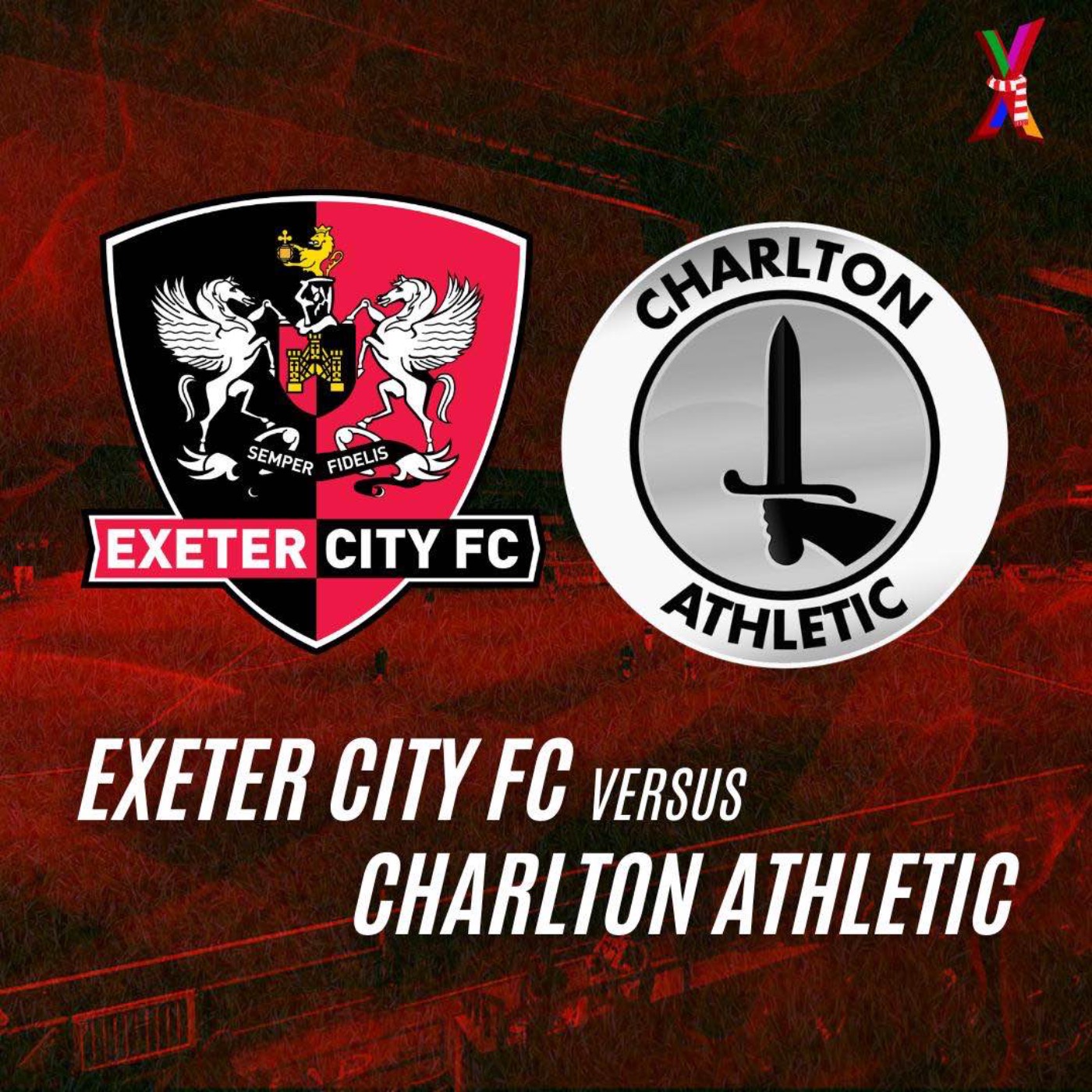 Exeter City vs Charlton Athletic - Mikhail Shklover and James Buerk - 9/11/24 episode artwork