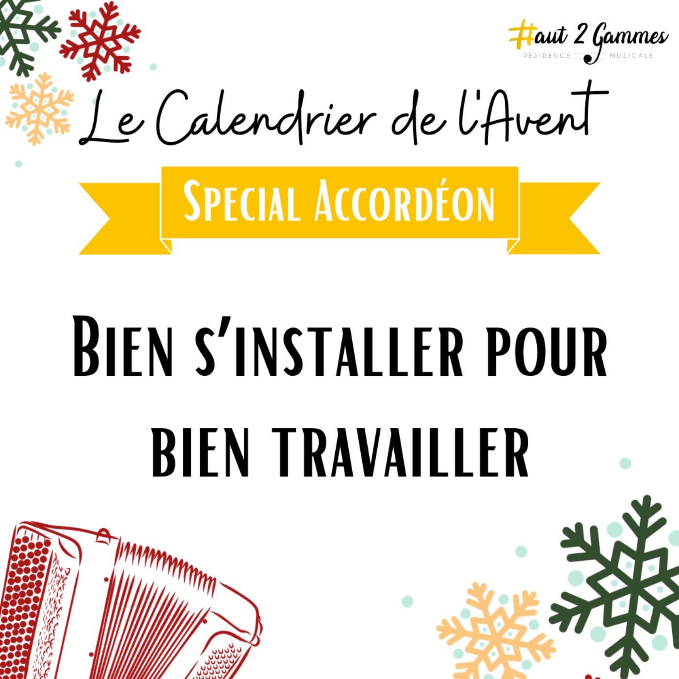 2. Bien s'installer pour bien travailler
