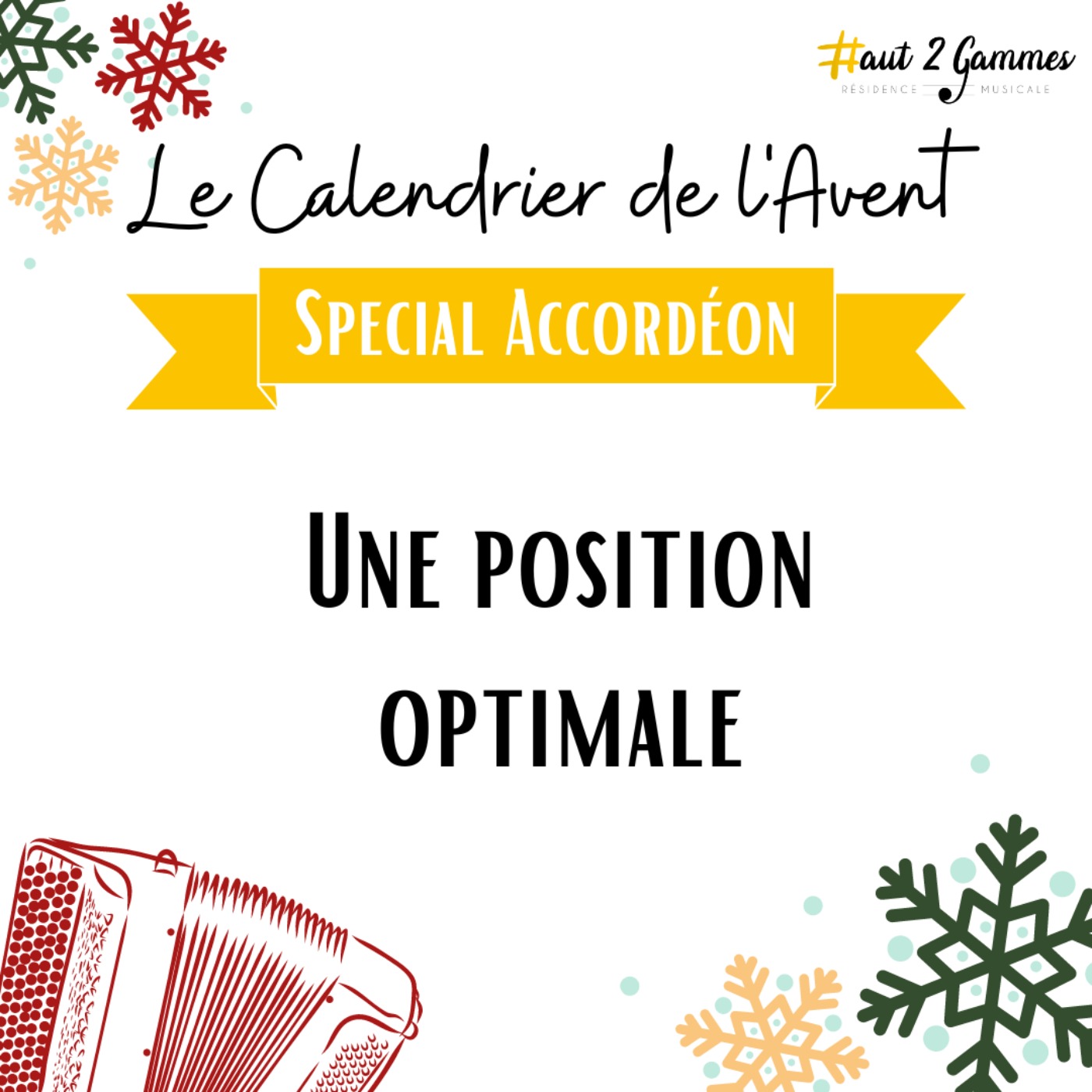 5. Une position optimale