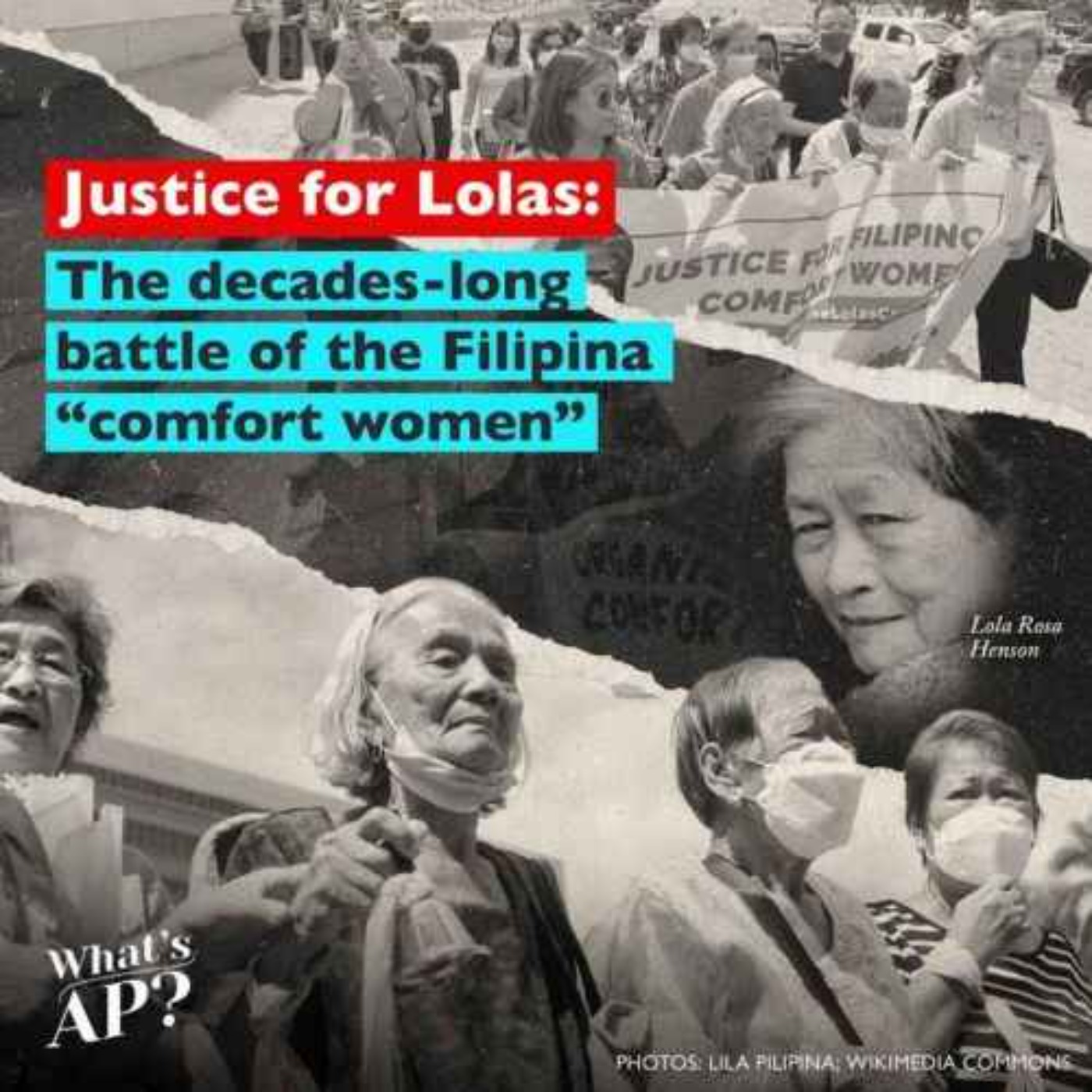 Filipina "comfort women" share their stories | What's AP? Araling Panlipunan Rebooted episode artwork