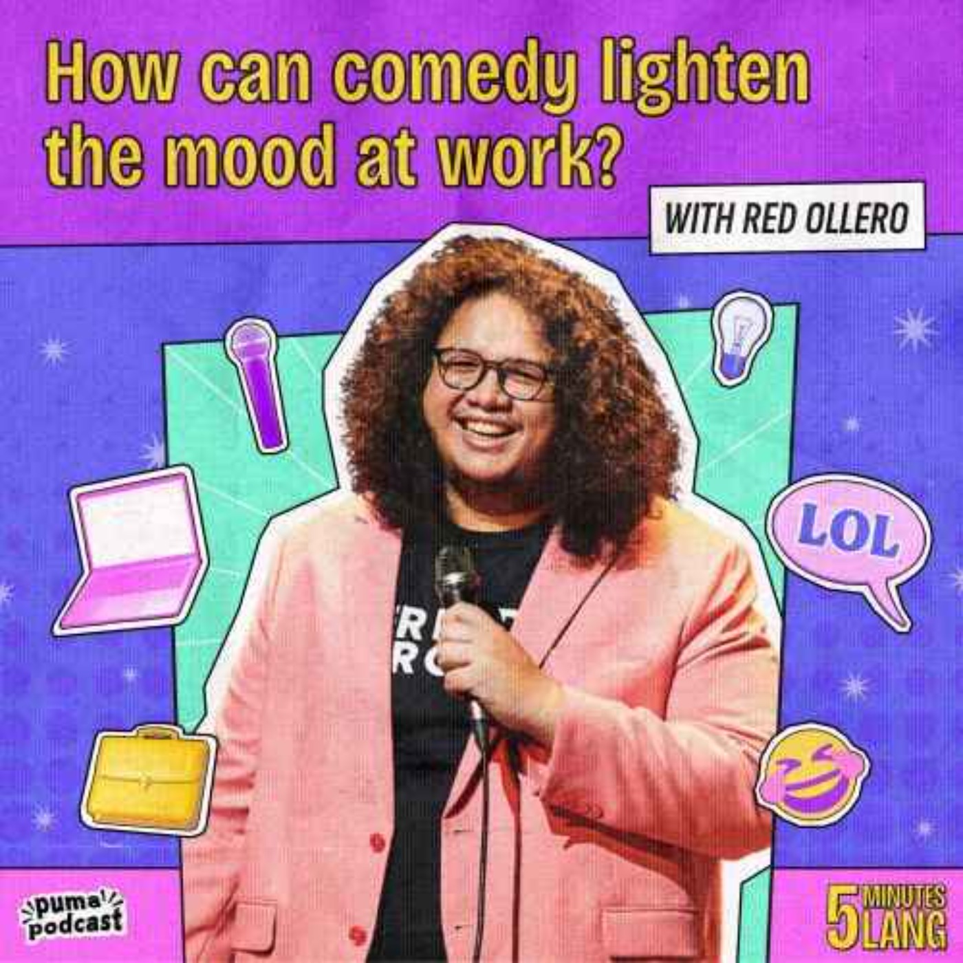 Need to break the ice at work? Make 'em laugh! | 5 Minutes Lang episode artwork