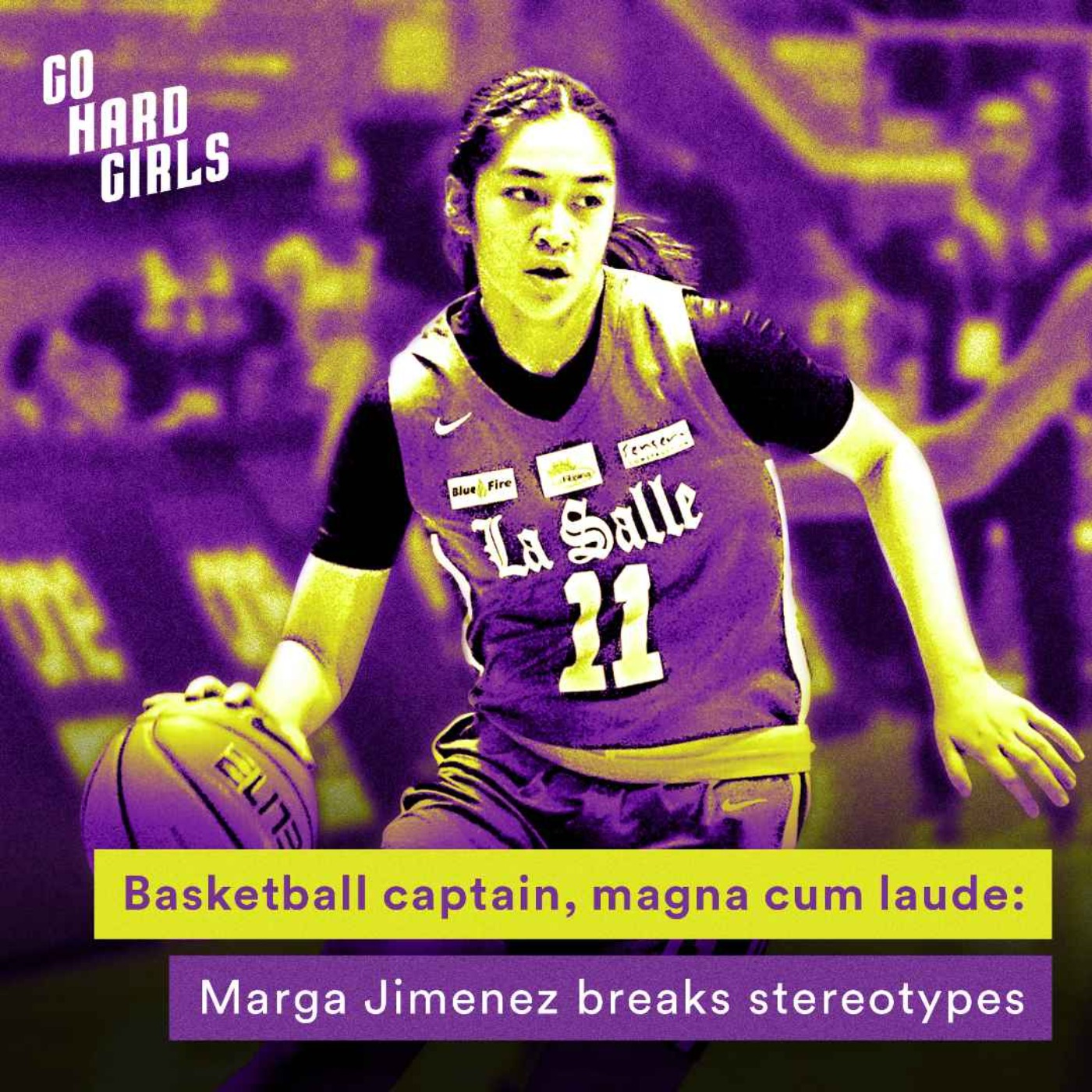 DLSU Lady Archer Marga Jimenez on balancing academics and athletics | Go Hard Girls episode artwork