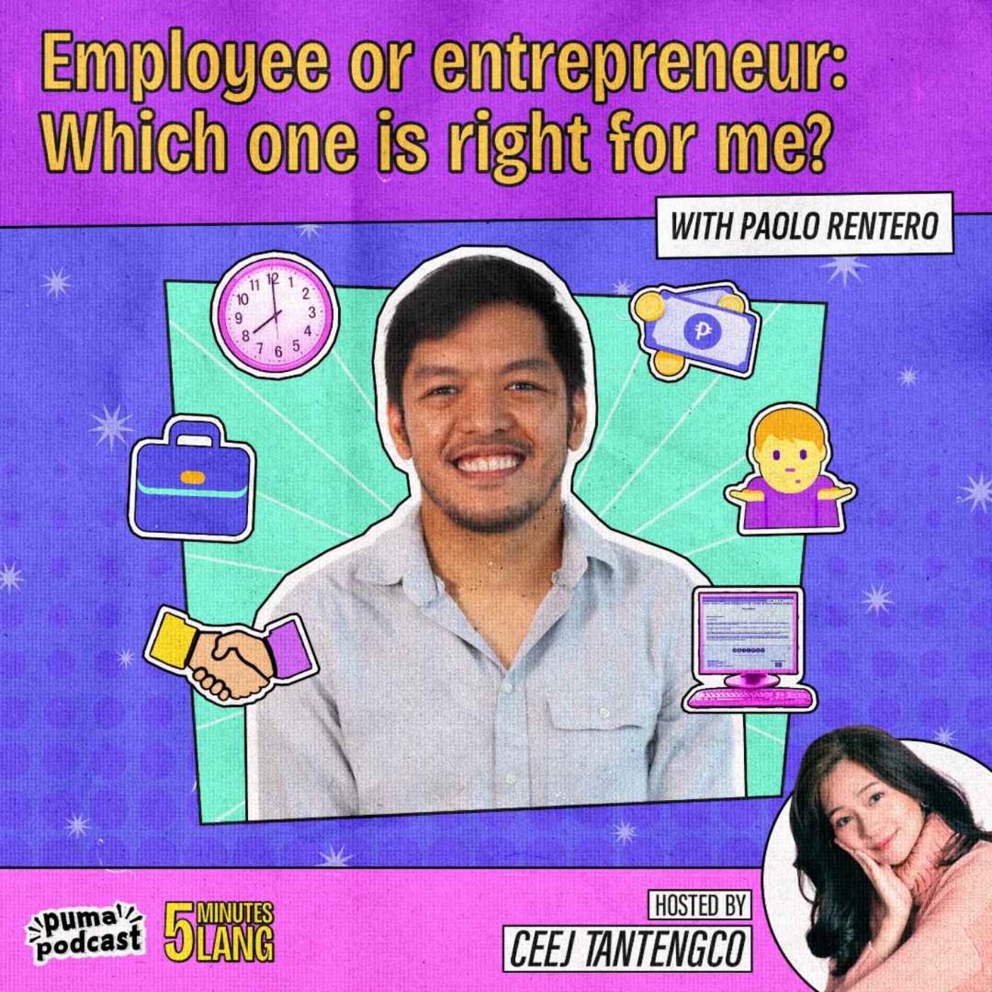 cover art for Ready to be an entrepreneur? | 5 Minutes Lang