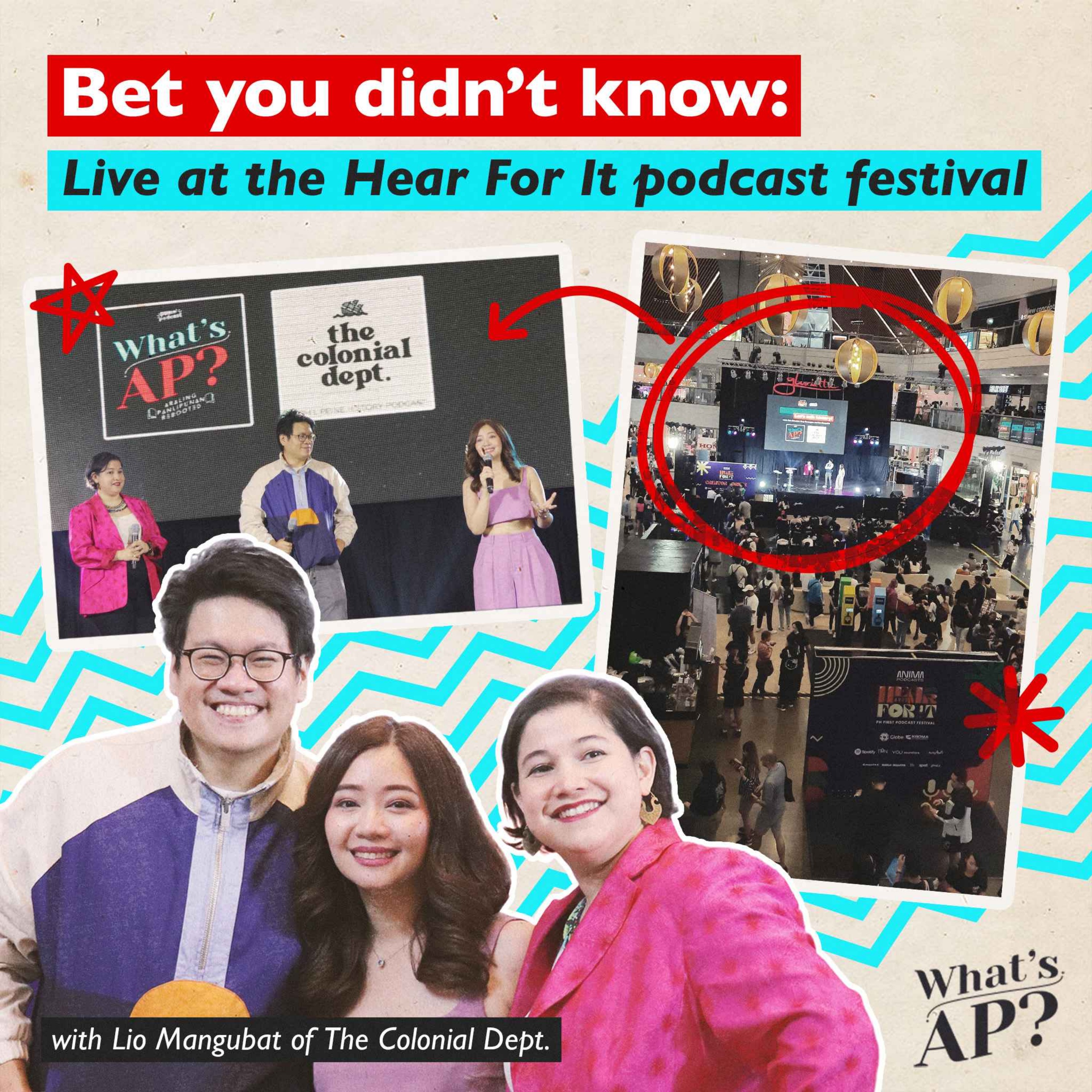 cover art for Fast history facts, live! | What's AP? Araling Panlipunan Rebooted