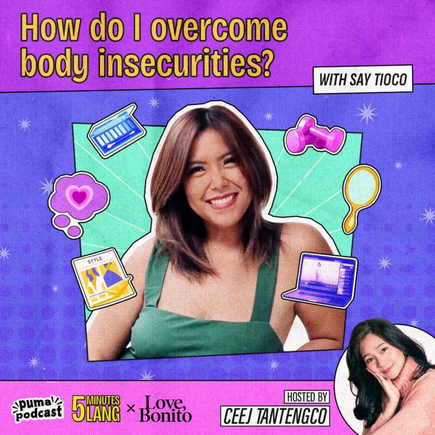 Say Tioco shares how to overcome body insecurities | 5 Minutes Lang episode artwork