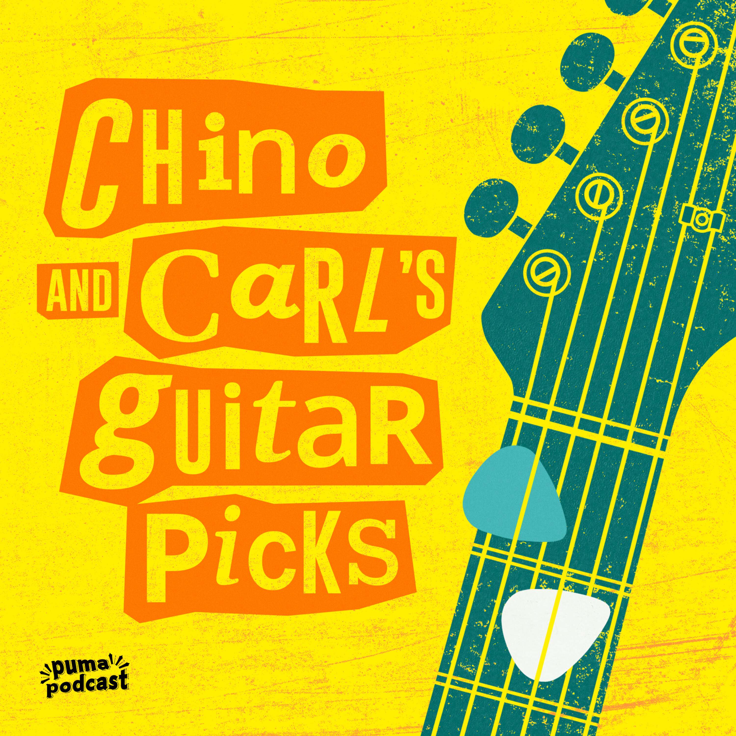 Introducing “Chino and Carl’s Guitar Picks,” a new podcast for guitar lovers episode artwork