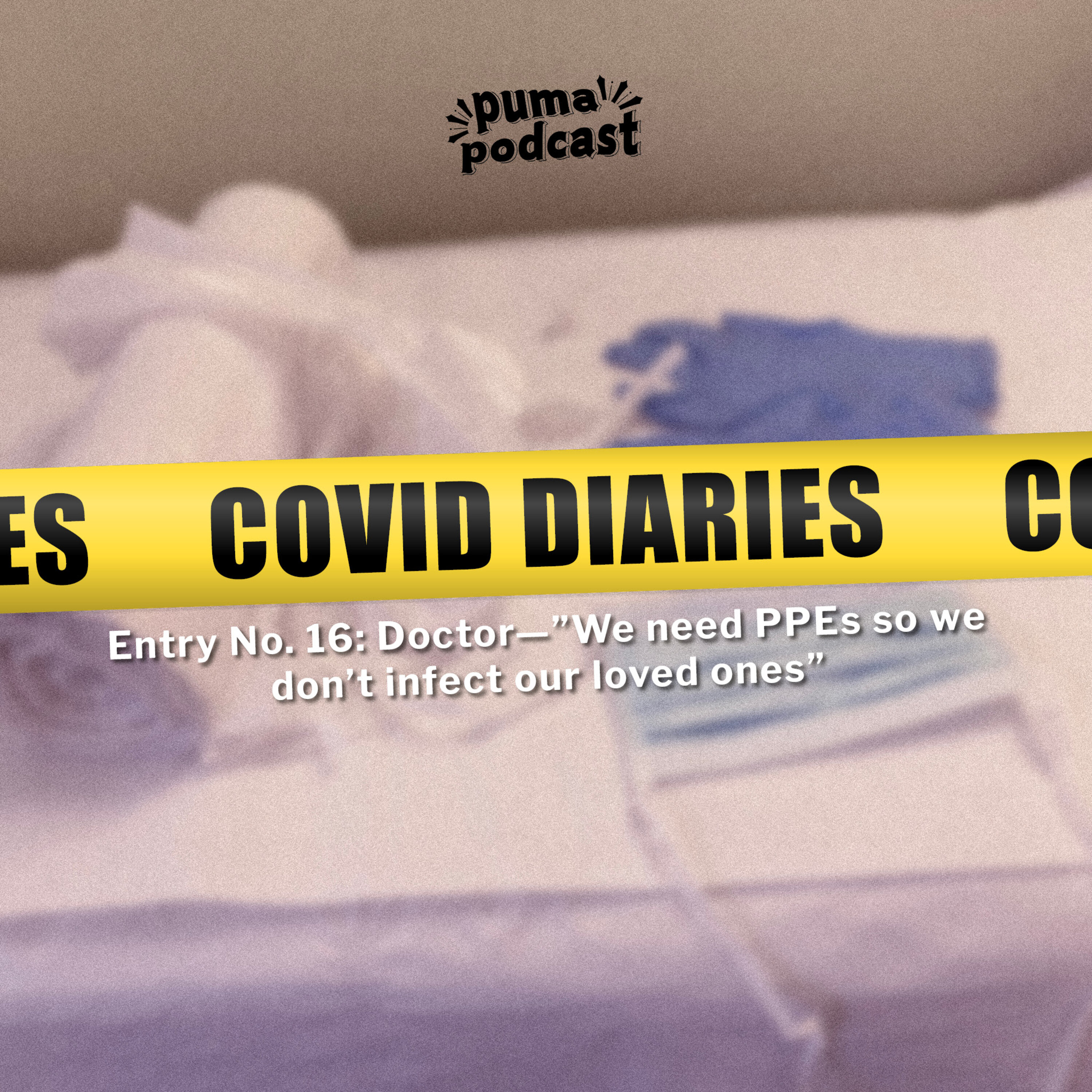 COVID Quarantine Diaries, Entry No. 16: Doctor: We need PPEs so we don't infect our loved ones episode artwork