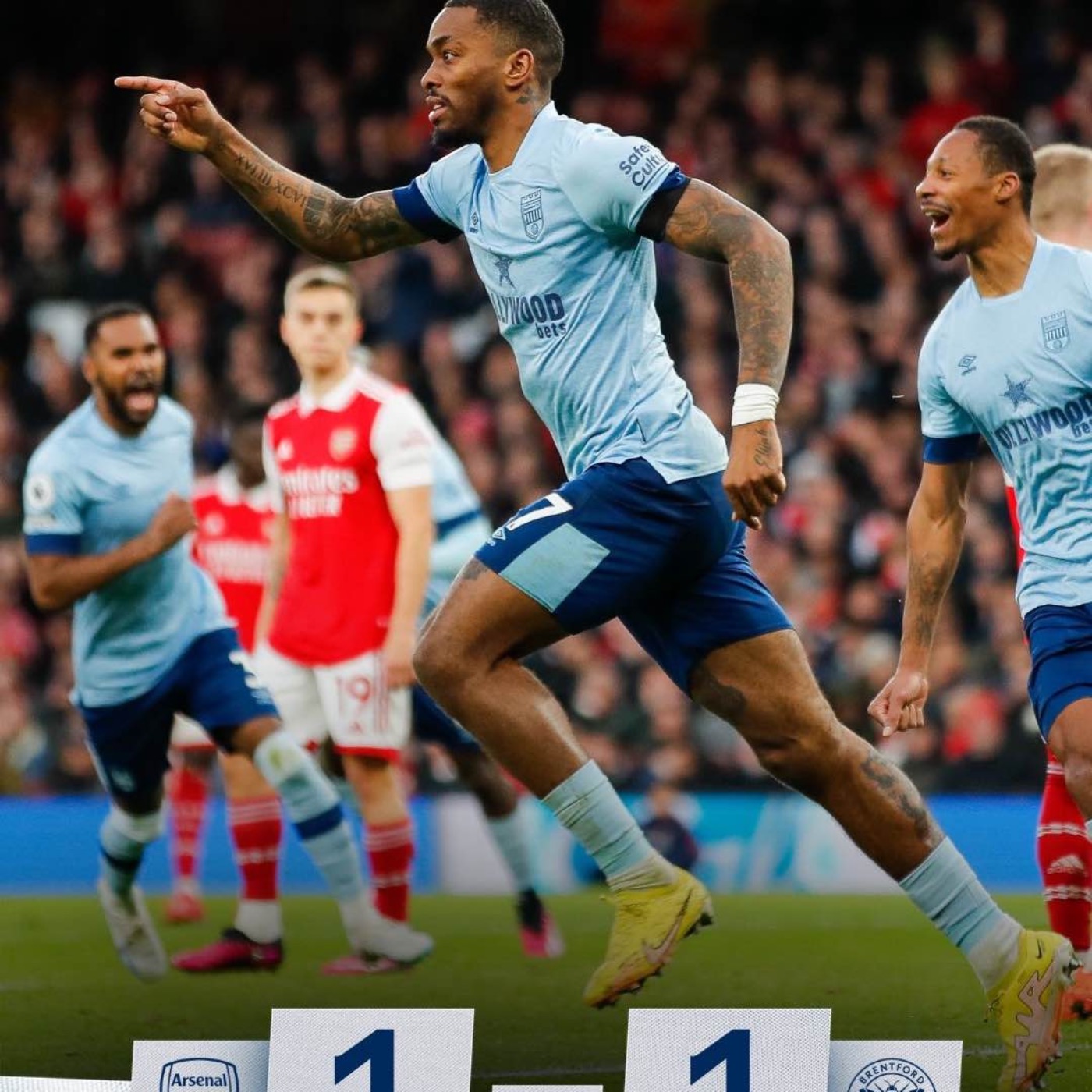 Arsenal 1 Brentford 1 - The REAL Post-Match Podcast from The Stands