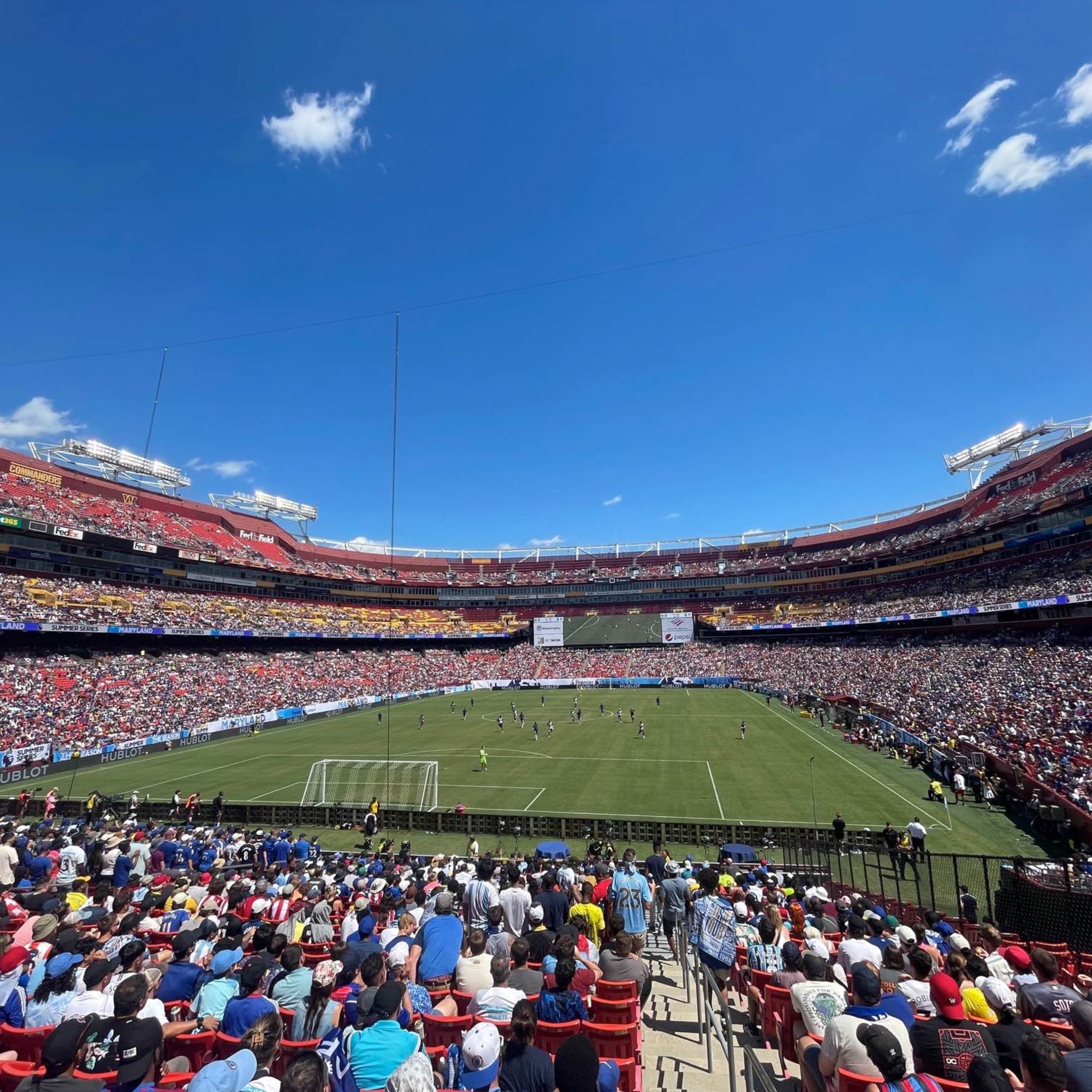 Brentford US Tour Day 8 - Brentford 3 Aston Villa 3. Post-Match Washington podcast from the stands