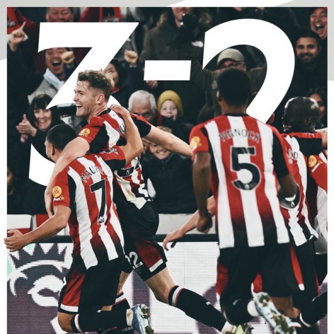 cover art for Brentford 3 West Ham 2 - post-match podcast from the stands