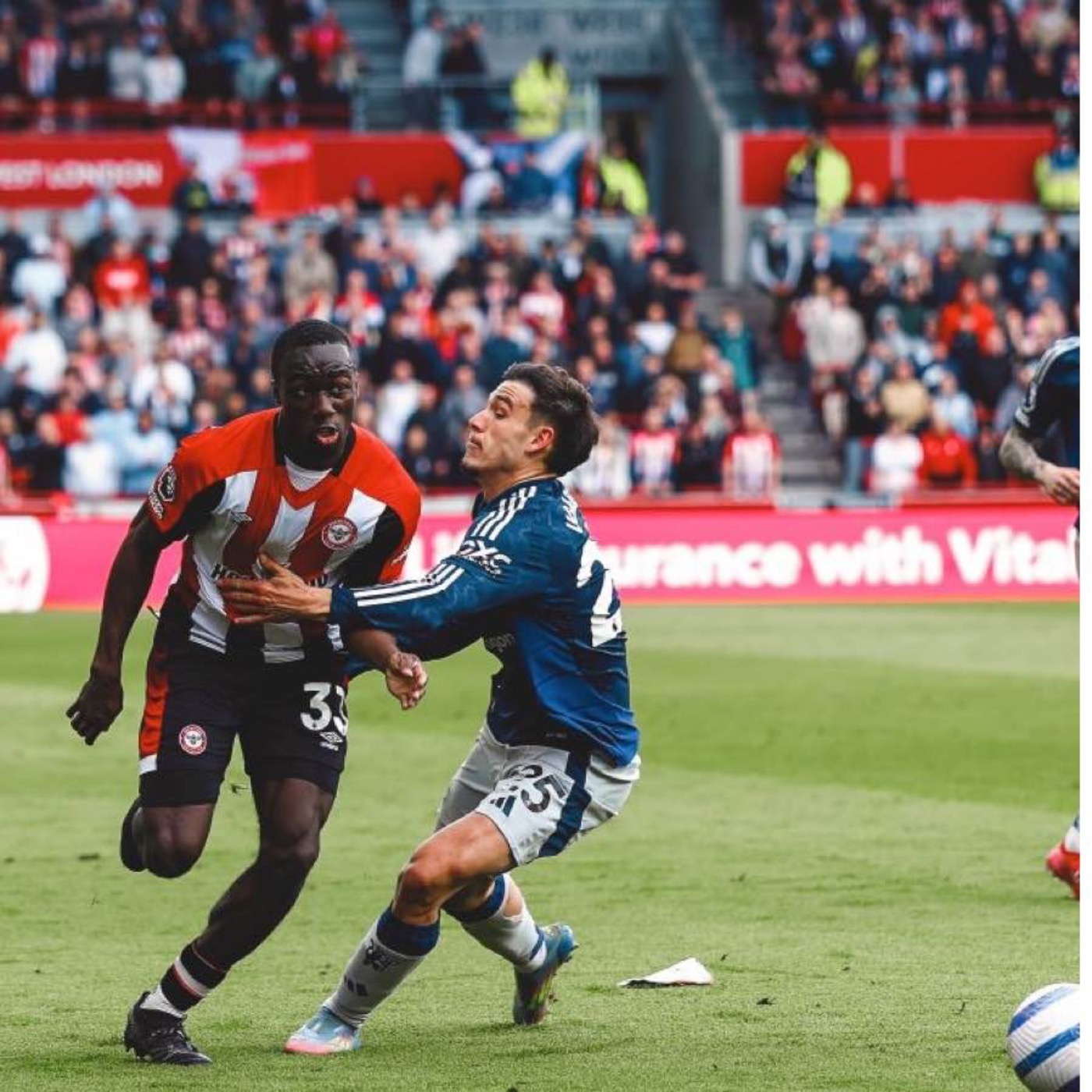 Brentford 4 Man United 3 - post-match podcast from the stands