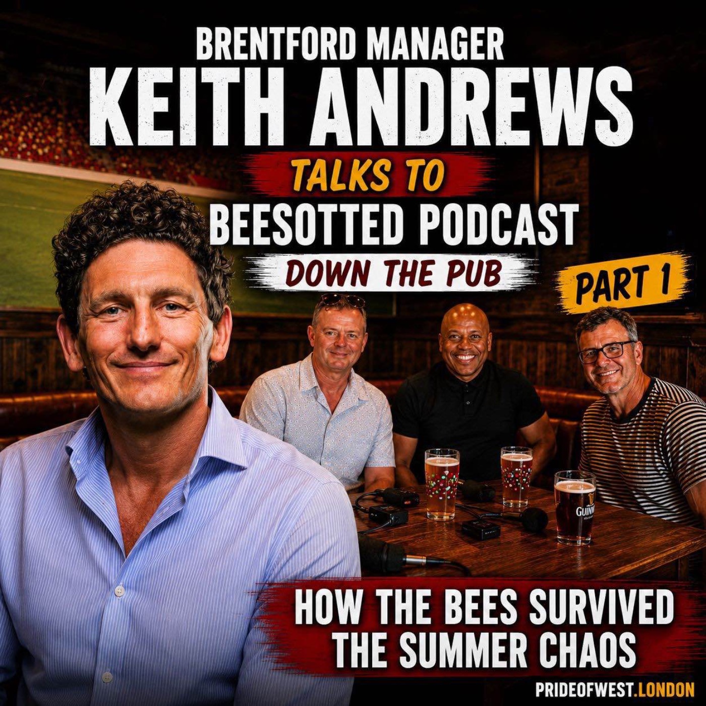 The Beesotted Brentford Pride of West London Podcast