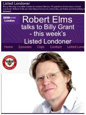 756: Billy Grant from Beesotted on The Robert Elms Show's 