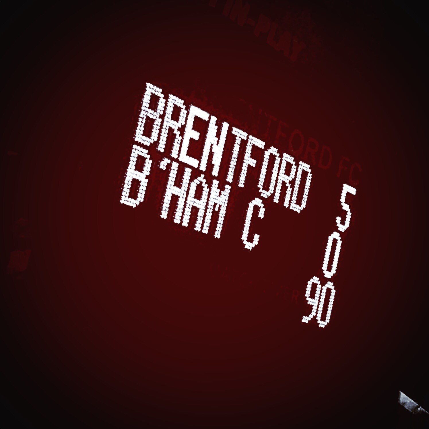 375: Brentford 5 Birmingham 0 - post-match podcast from the pub episode artwork