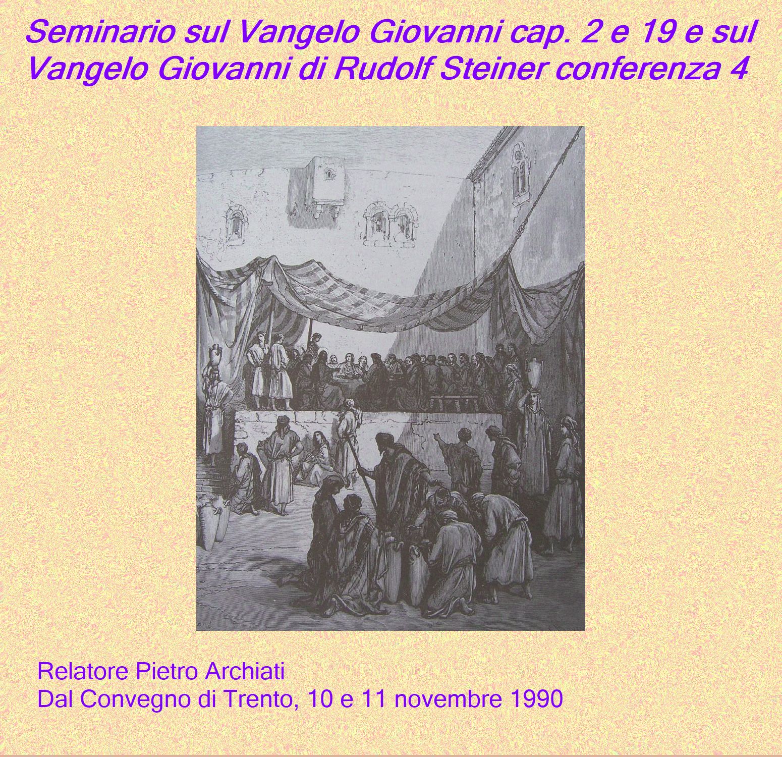 cover art for 01O - Seminario sul Vangelo di Giovanni