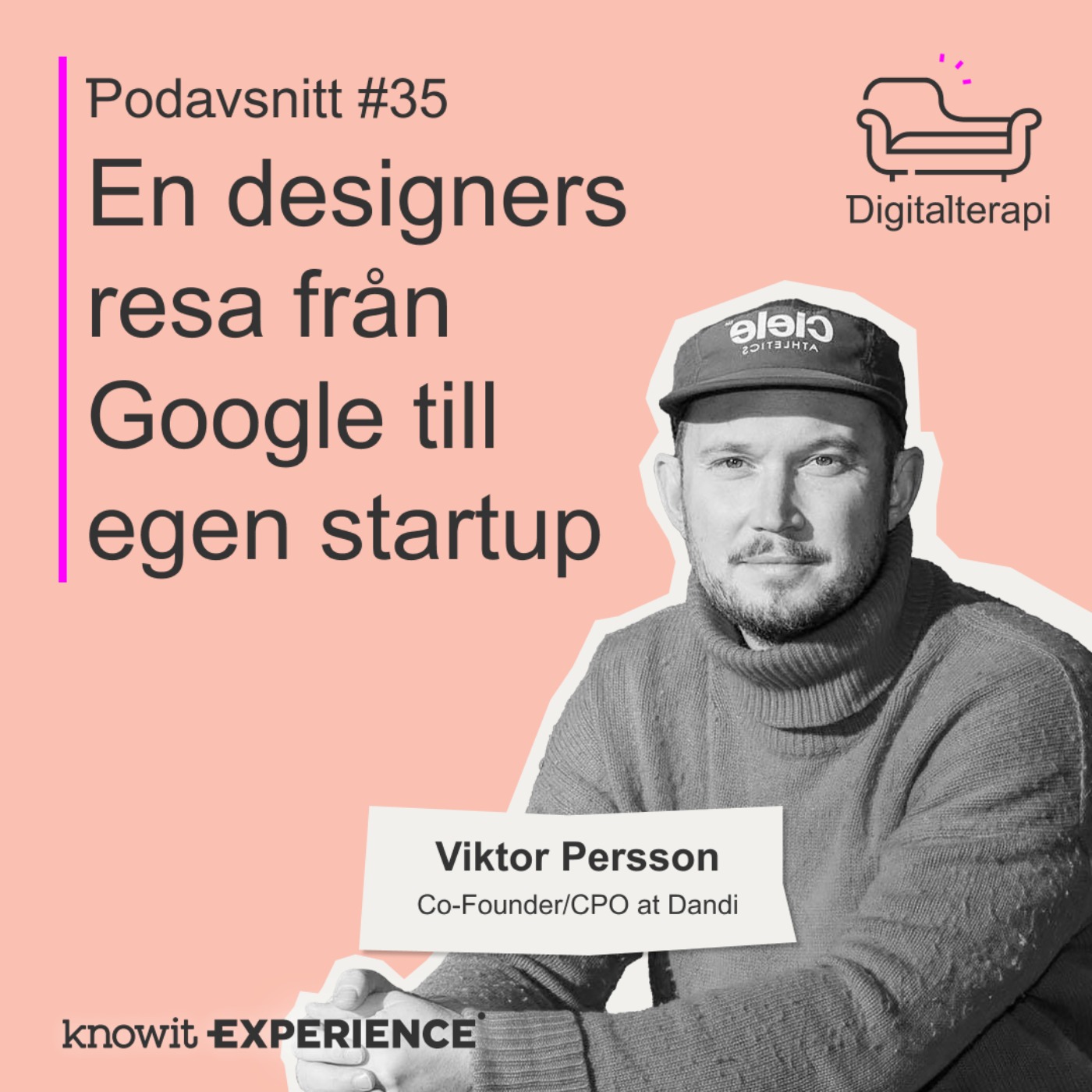 cover art for En designers resa från google till egen startup