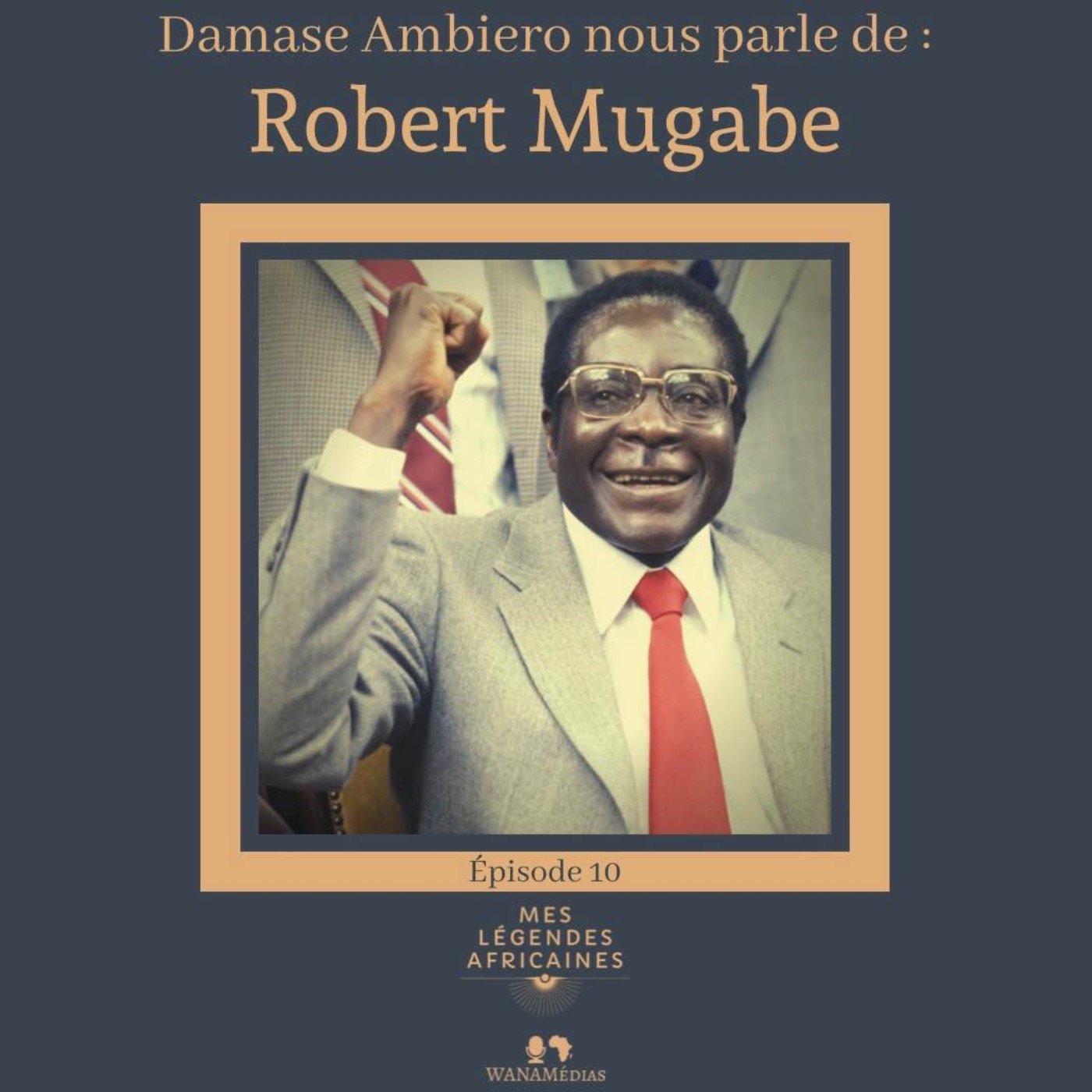 cover art for Robert Mugabe par Damase Ambiero