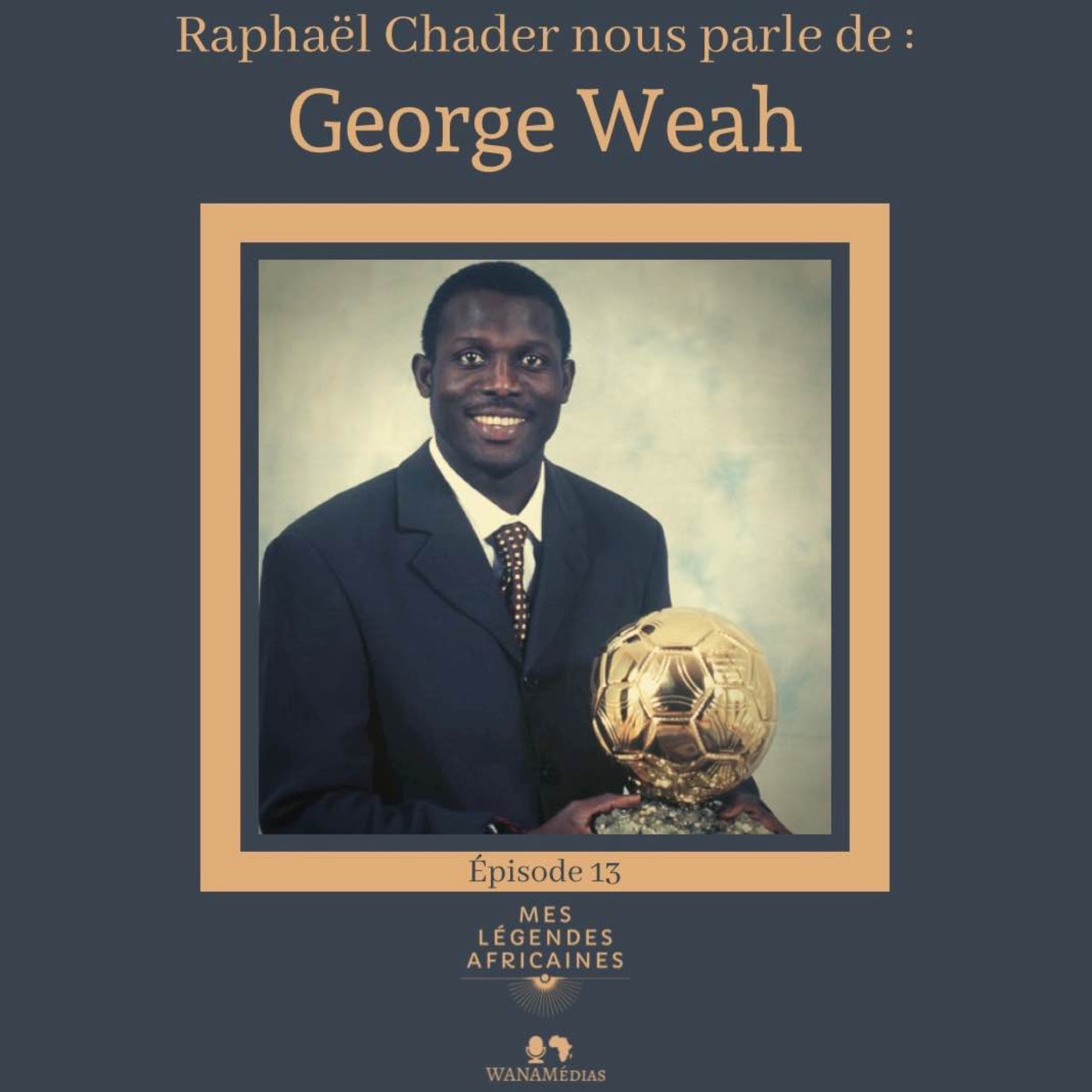 George Weah par Raphaël Chader
