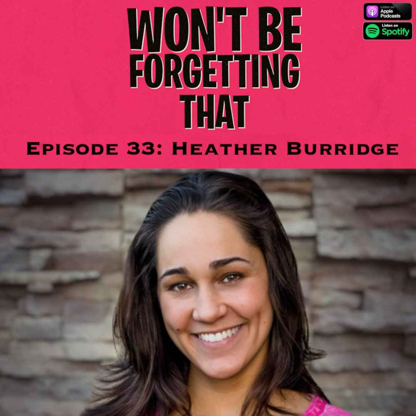 33. Heather Burridge episode artwork
