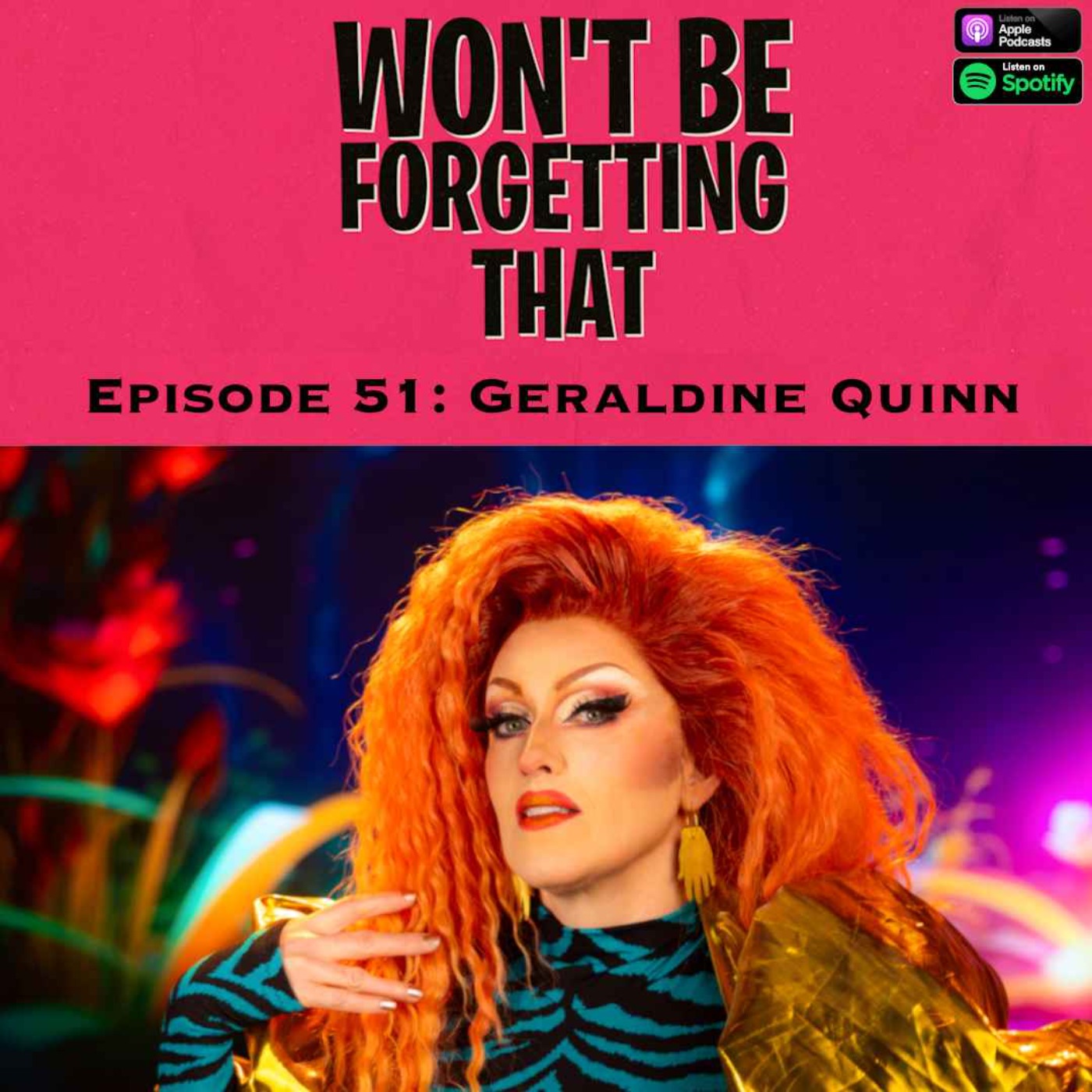 51. Geraldine Quinn episode artwork