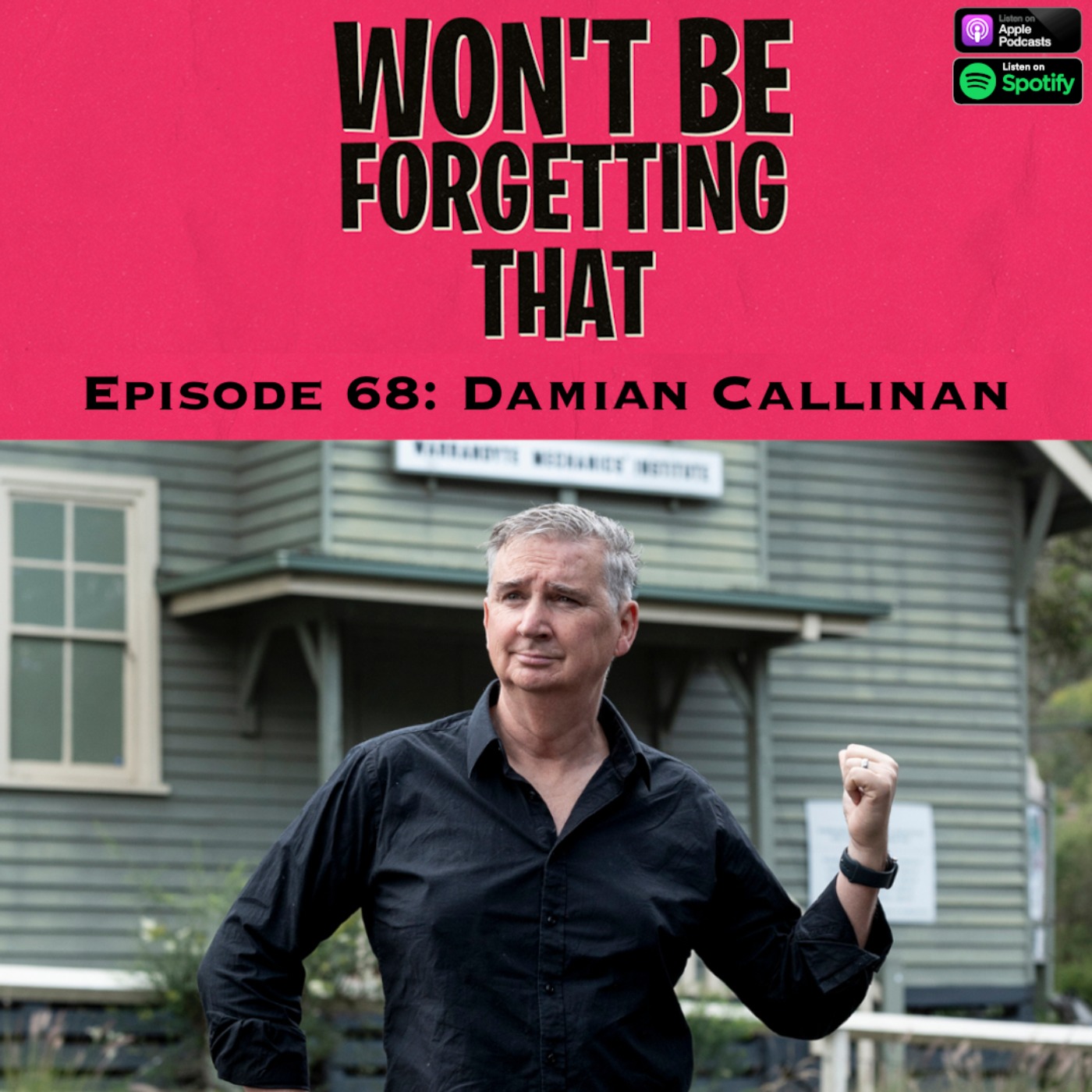 68. Damian Callinan episode artwork