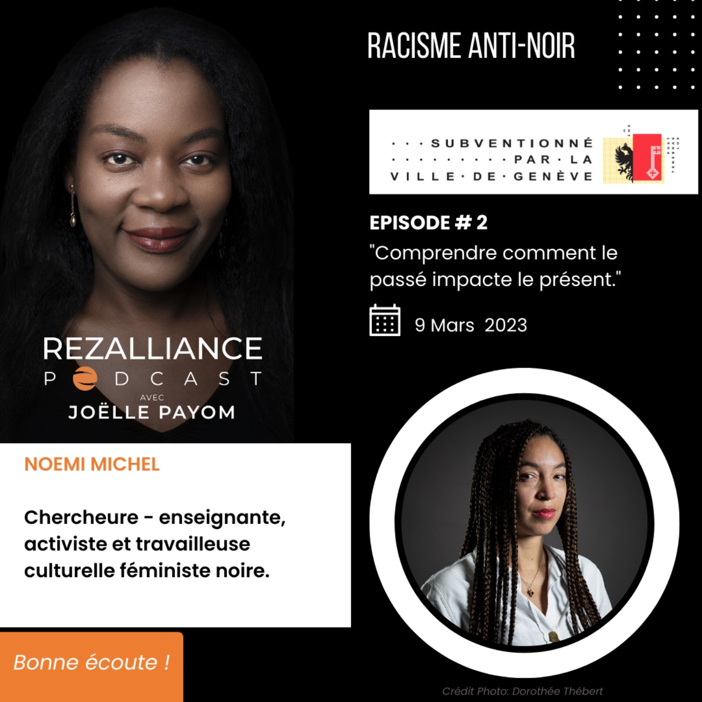 cover art for Le racisme anti-noir à Genève - Épisode #2 - Entretien avec Noemi Michel
