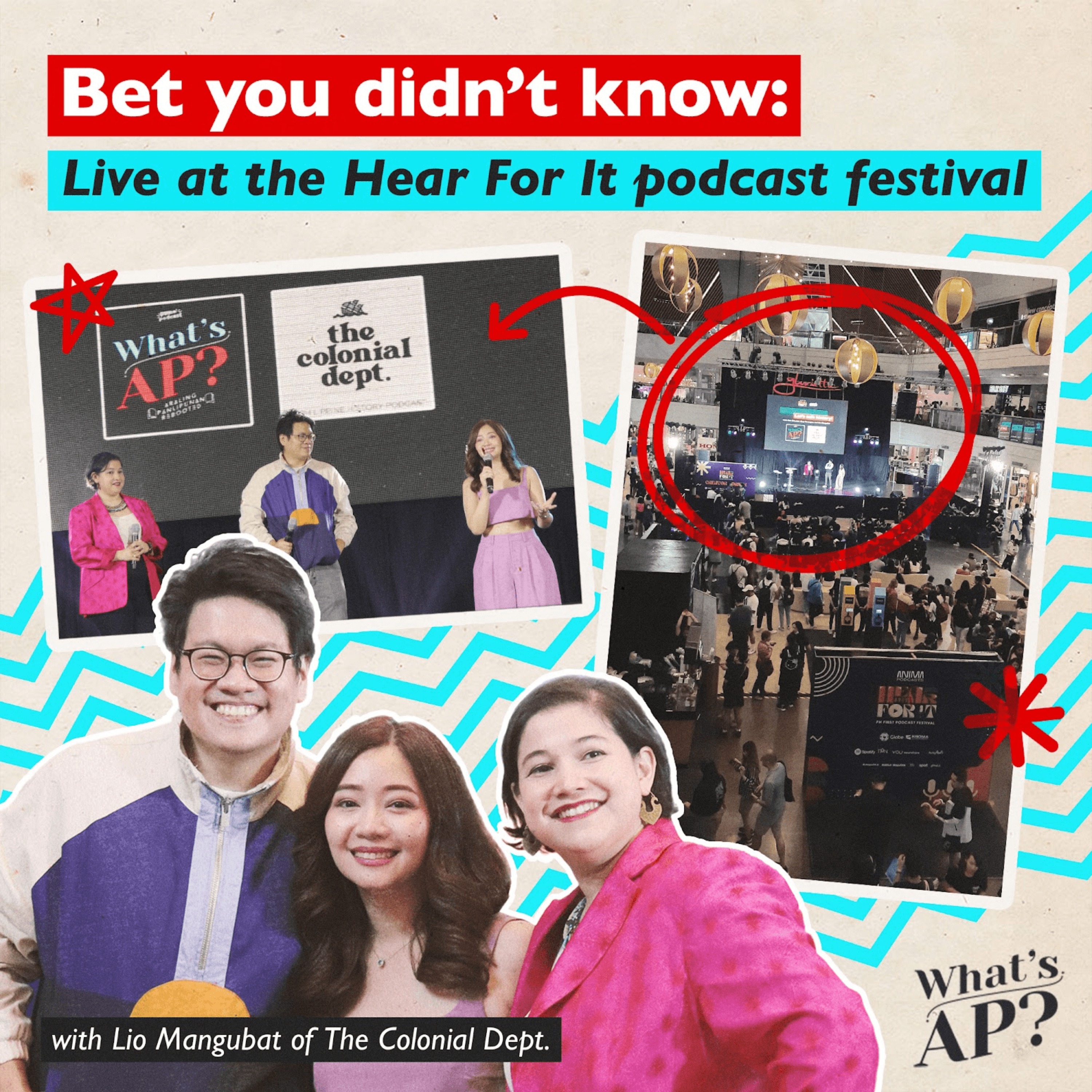 Bet you didn't know: Live at the Hear For It podcast festival