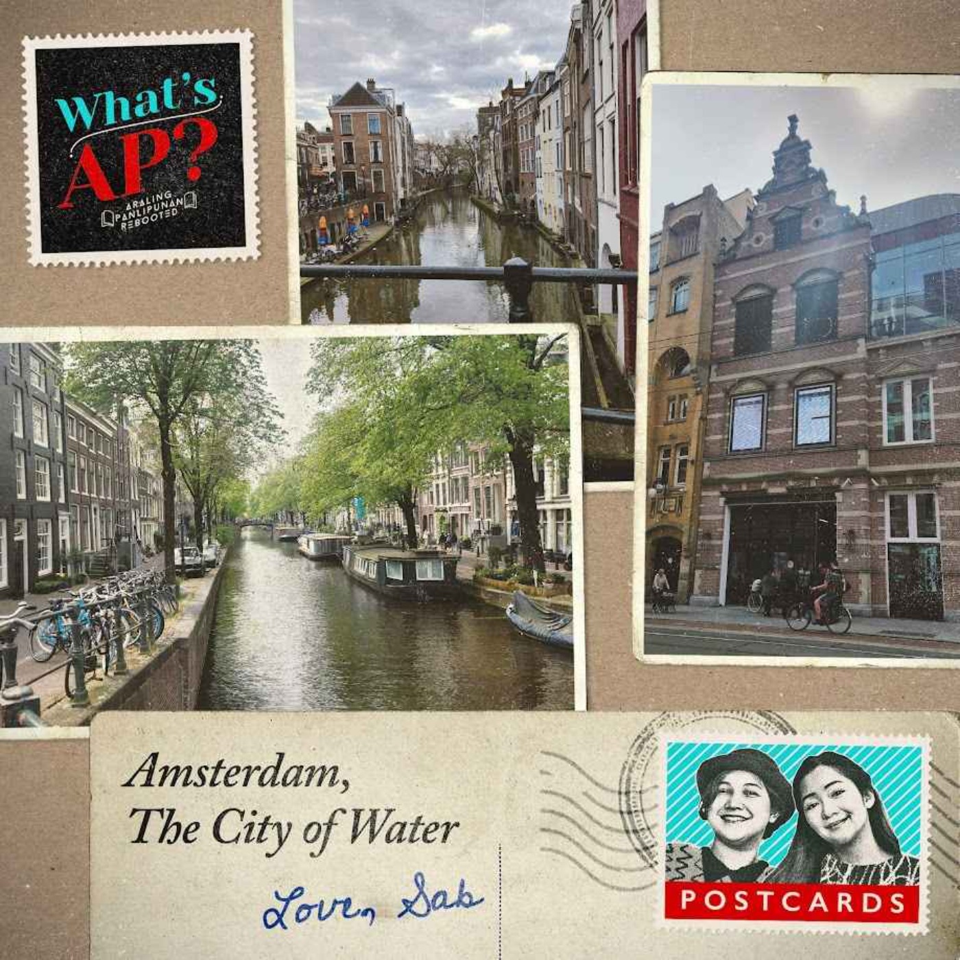 Amsterdam, The City of Water | Postcards