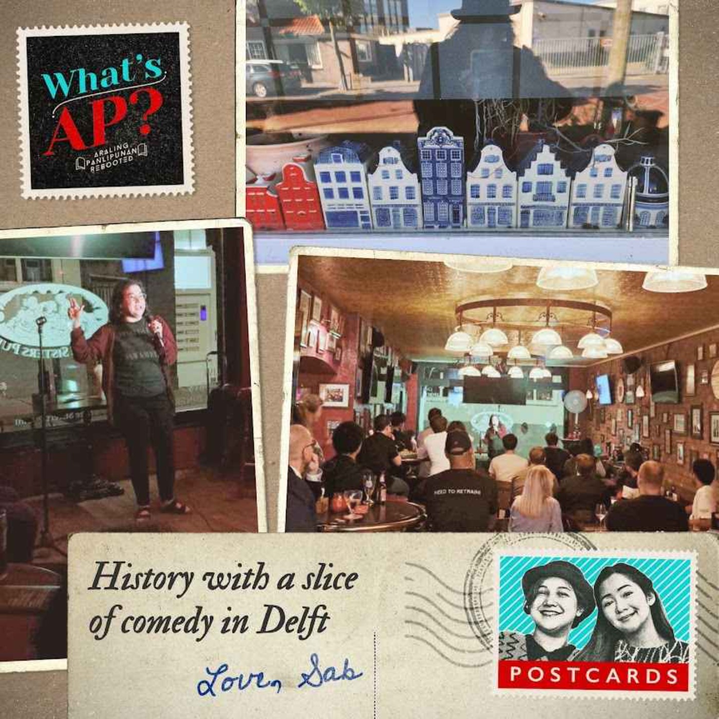 History with a slice of comedy in Delft | Postcards