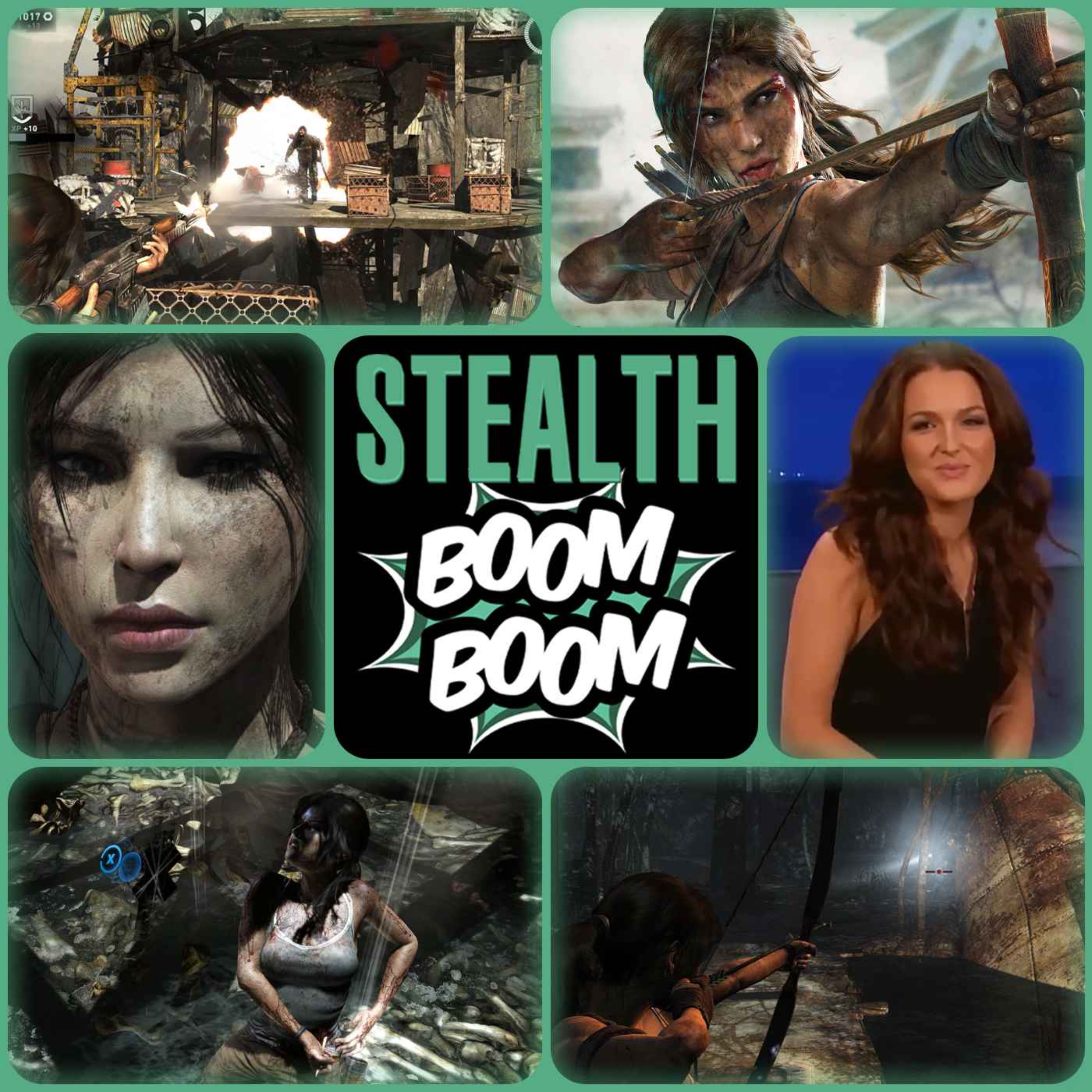 Lara croft breaking the quiet