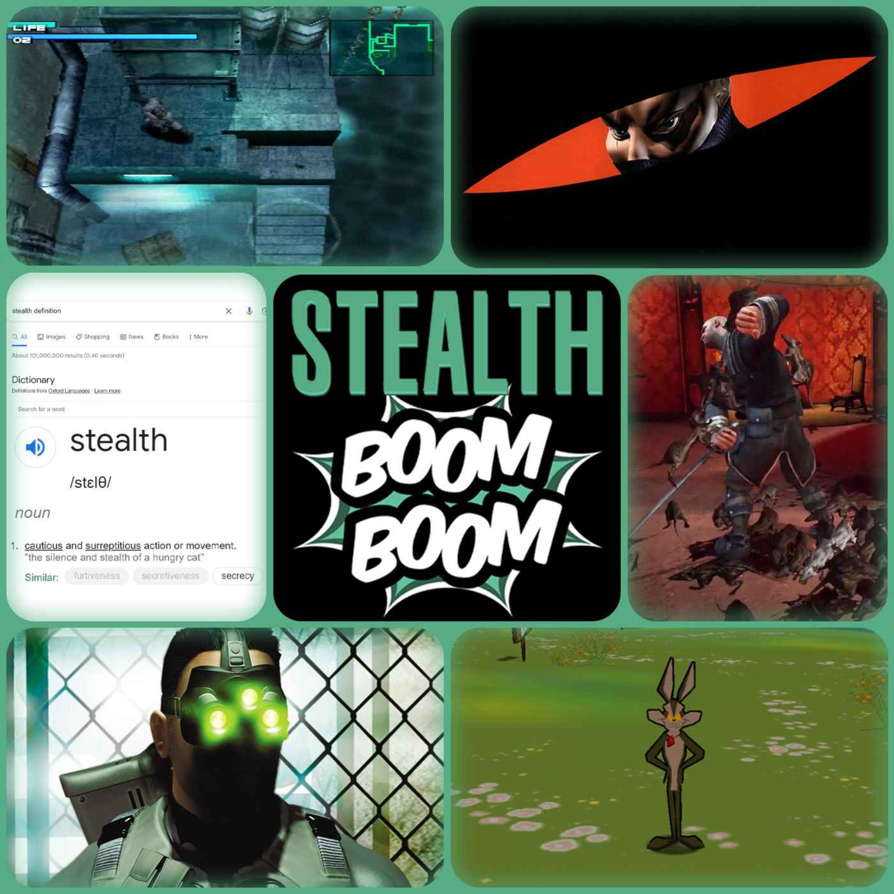 cover art for What is a Stealth Video Game? | Stealth Boom Boom