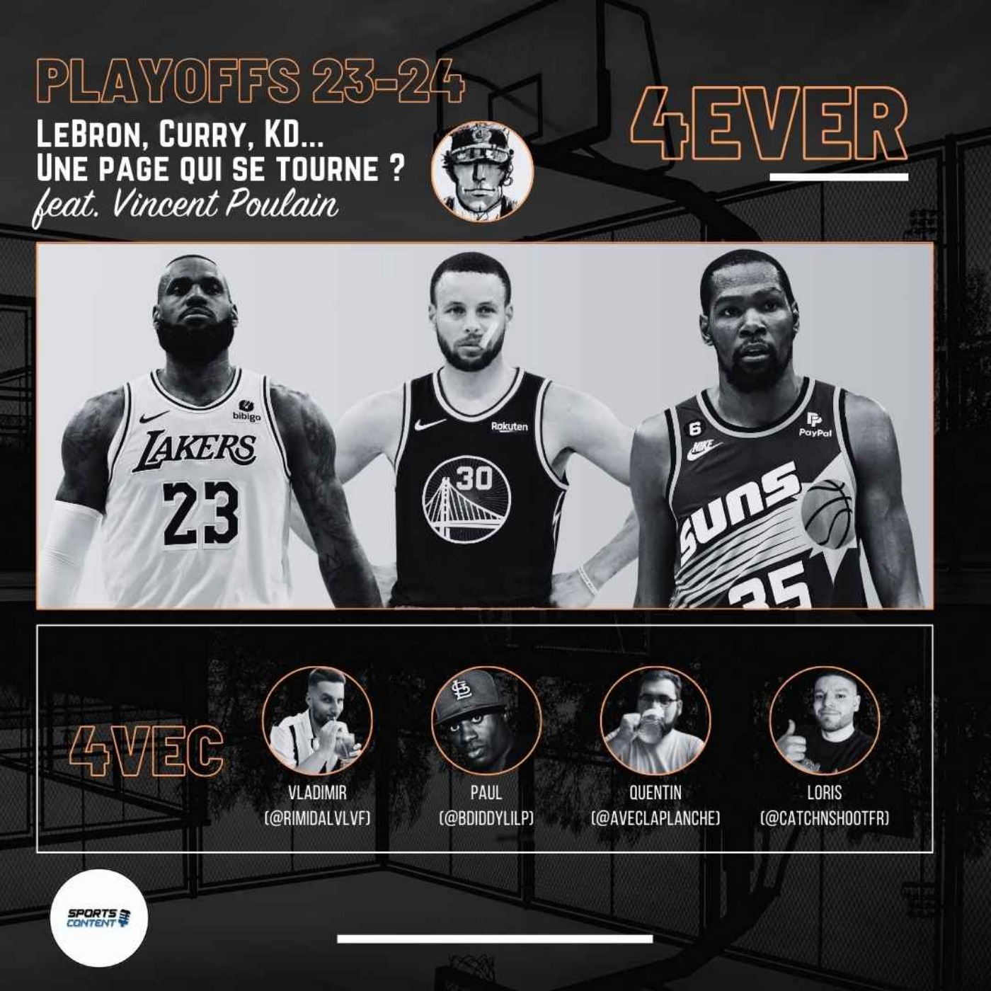 cover art for Stephen Curry, LeBron James, Kevin Durant... Une page qui se tourne ?