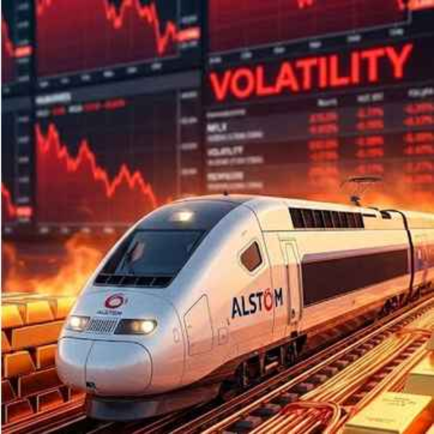 Volatilité, le marché vend les 'bonnes' nouvelles ? (Alstom 100Mds€, Netflix -5%)