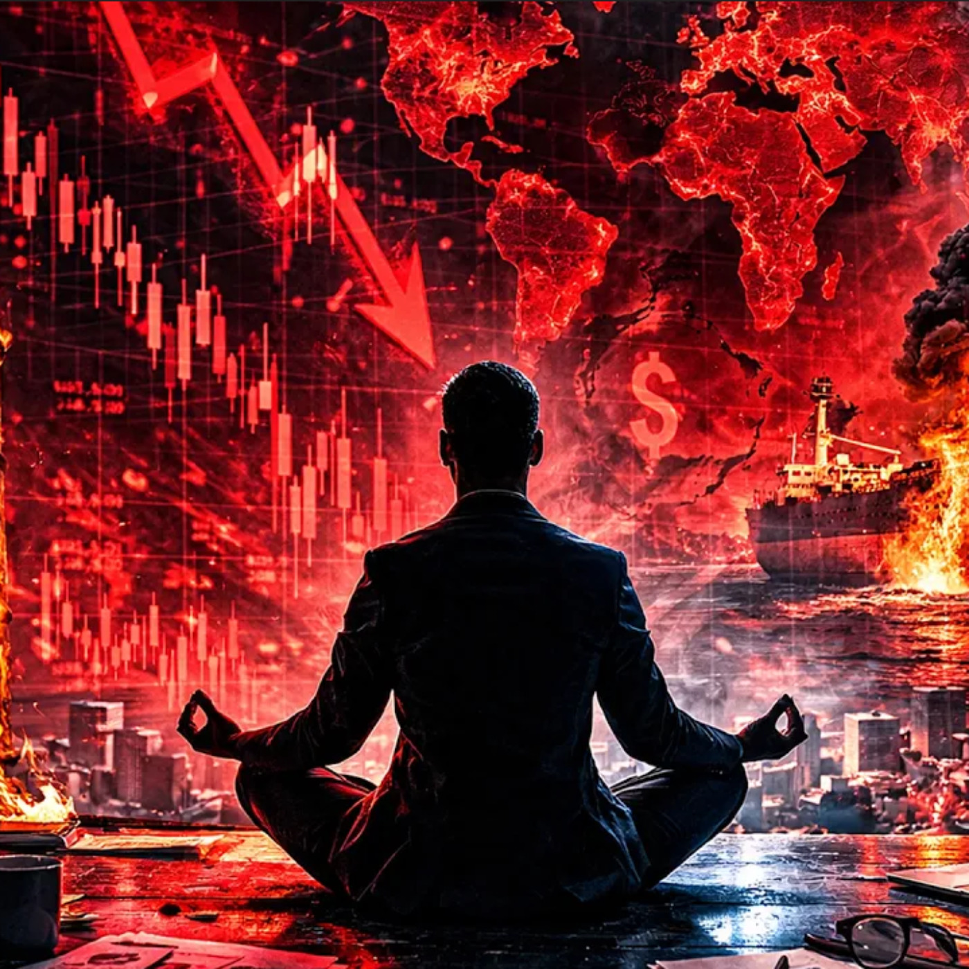 [Semi Débrief 🎥] GUERRE & INFLATION : GARDER LA TÊTE FROIDE QUAND TOUT DEVIENT ROUGE. 🧊