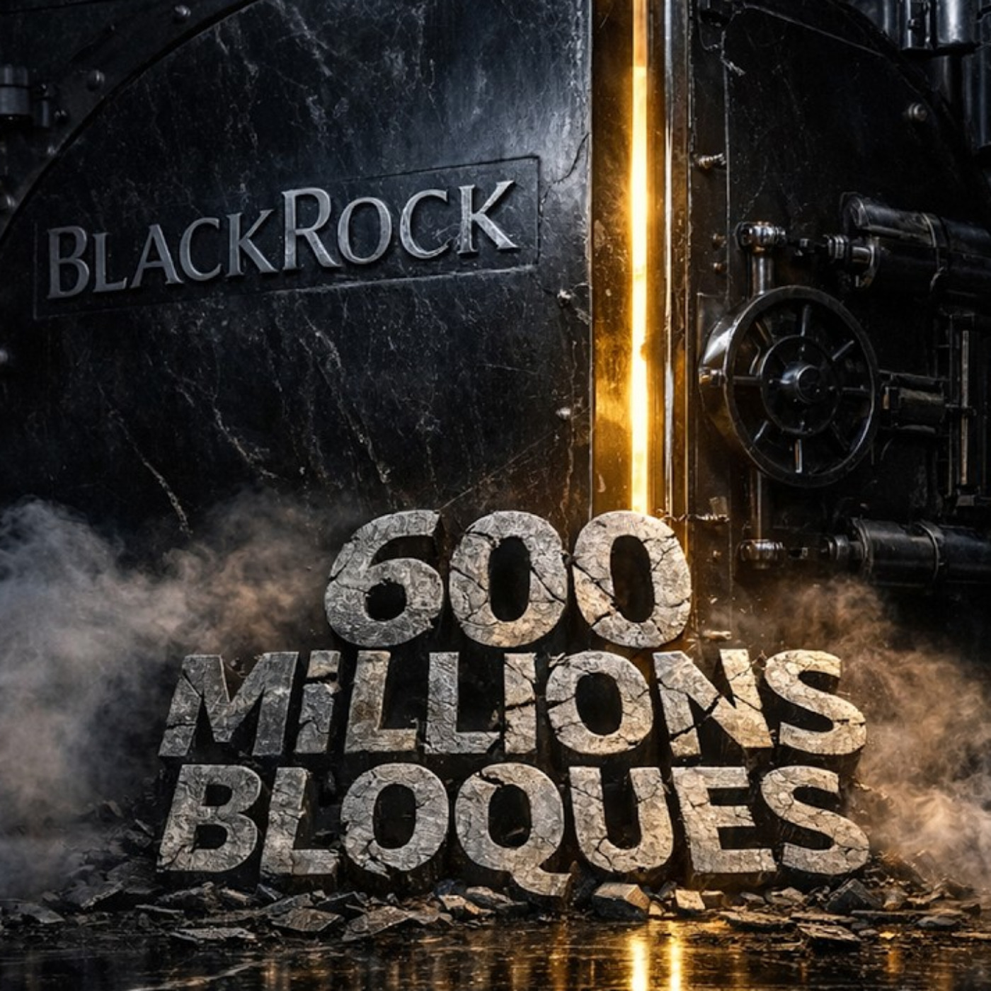 BlackRock bloque 600 millions de dollars. C'est inquiétant ?