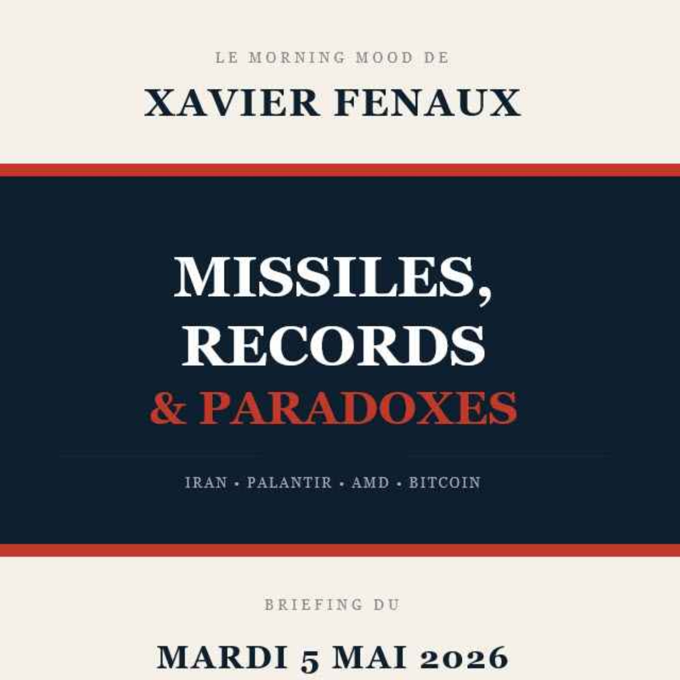 Le Cessez-le-feu est mort | Palantir bat des records et chute | AMD ce soir